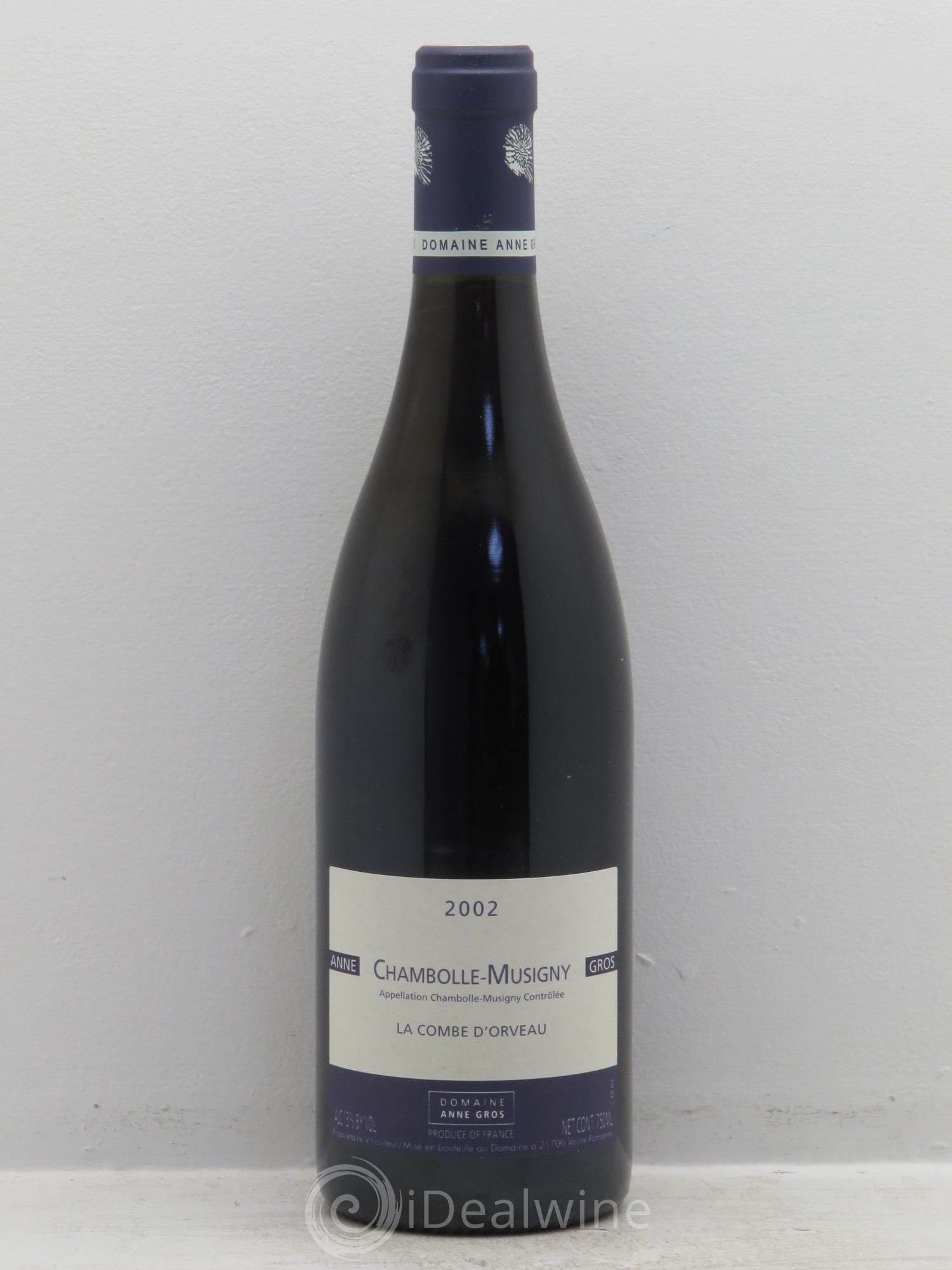 Chambolle-Musigny La Combe d'Orveau Anne Gros 2002 - Lot de 1 bouteille - 0