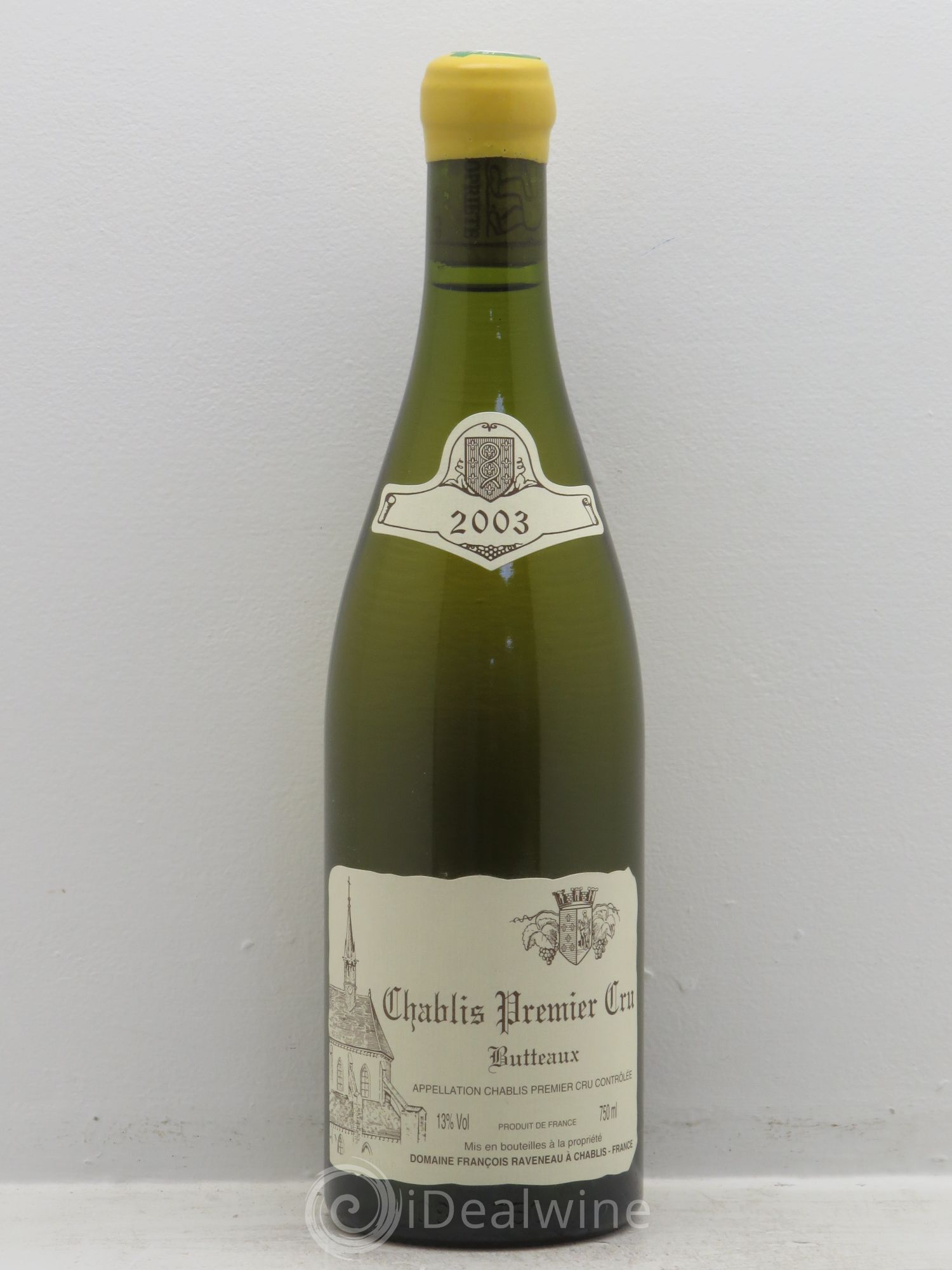 Chablis 1er Cru Butteaux Raveneau (Domaine) 2003 - Lot de 1 bouteille - 0