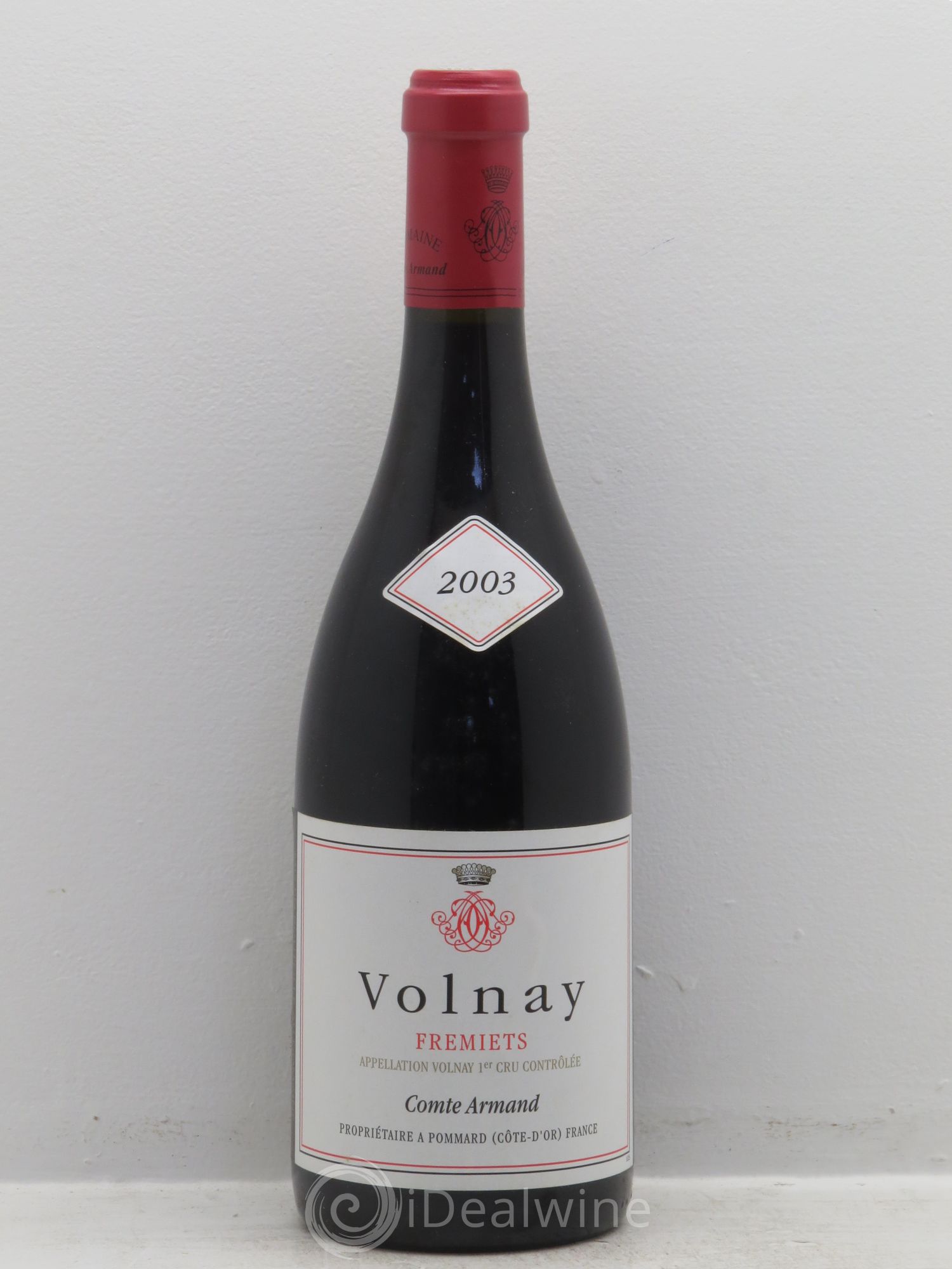 Volnay 1er Cru Les Frémiets Comte Armand 2003 - Lot de 1 bouteille - 0