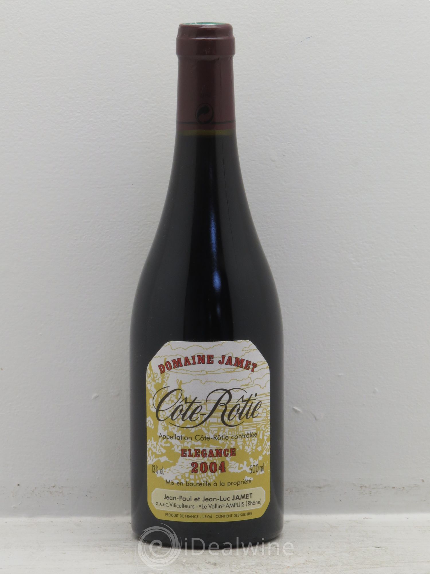 Côte-Rôtie Jamet (Domaine) Elégance 2004 - Lot de 1 bouteille - 0