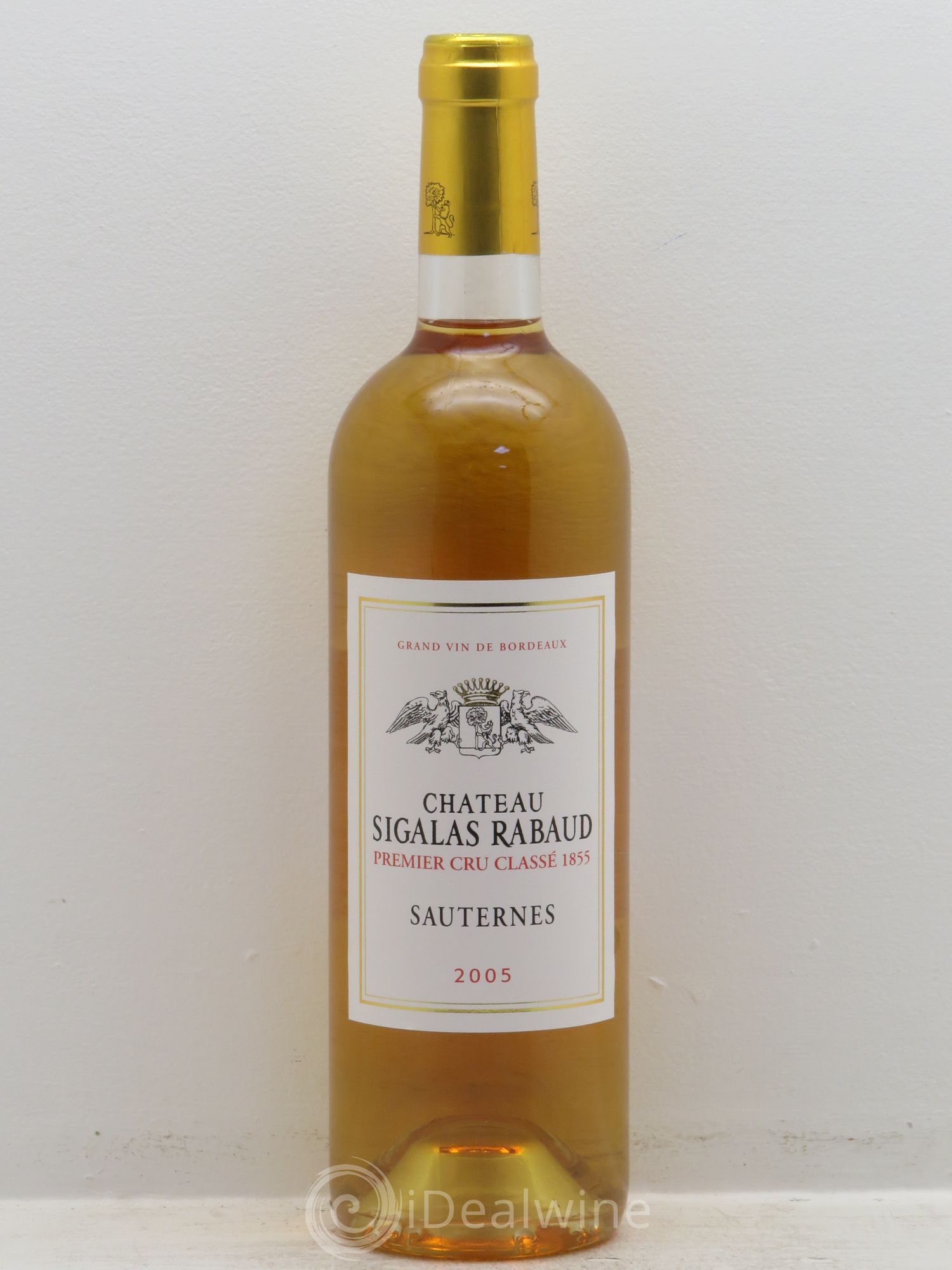 Château Sigalas Rabaud 1er Grand Cru Classé 2005 - Posten von 1 Flasche - 0