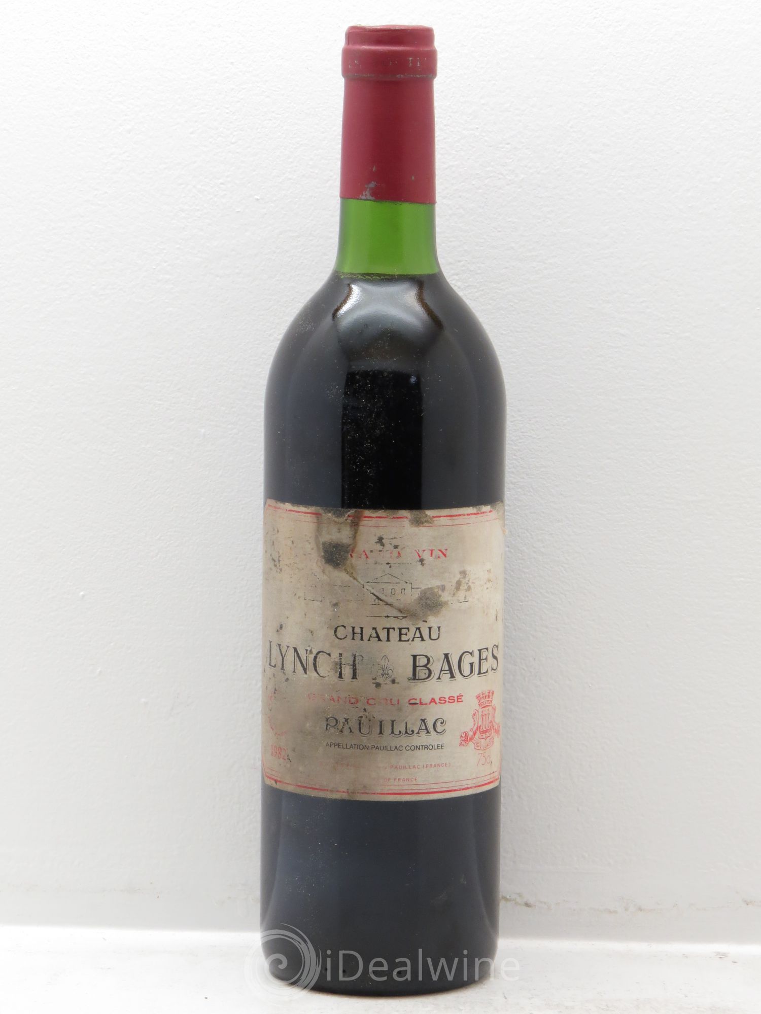 Château Lynch Bages 5ème Grand Cru Classé 1982 - Lot de 1 bouteille - 0