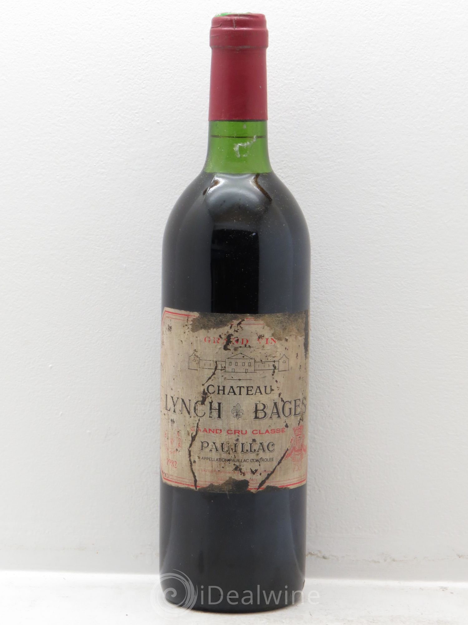 Château Lynch Bages 5ème Grand Cru Classé 1982 - Lot de 1 bouteille - 0