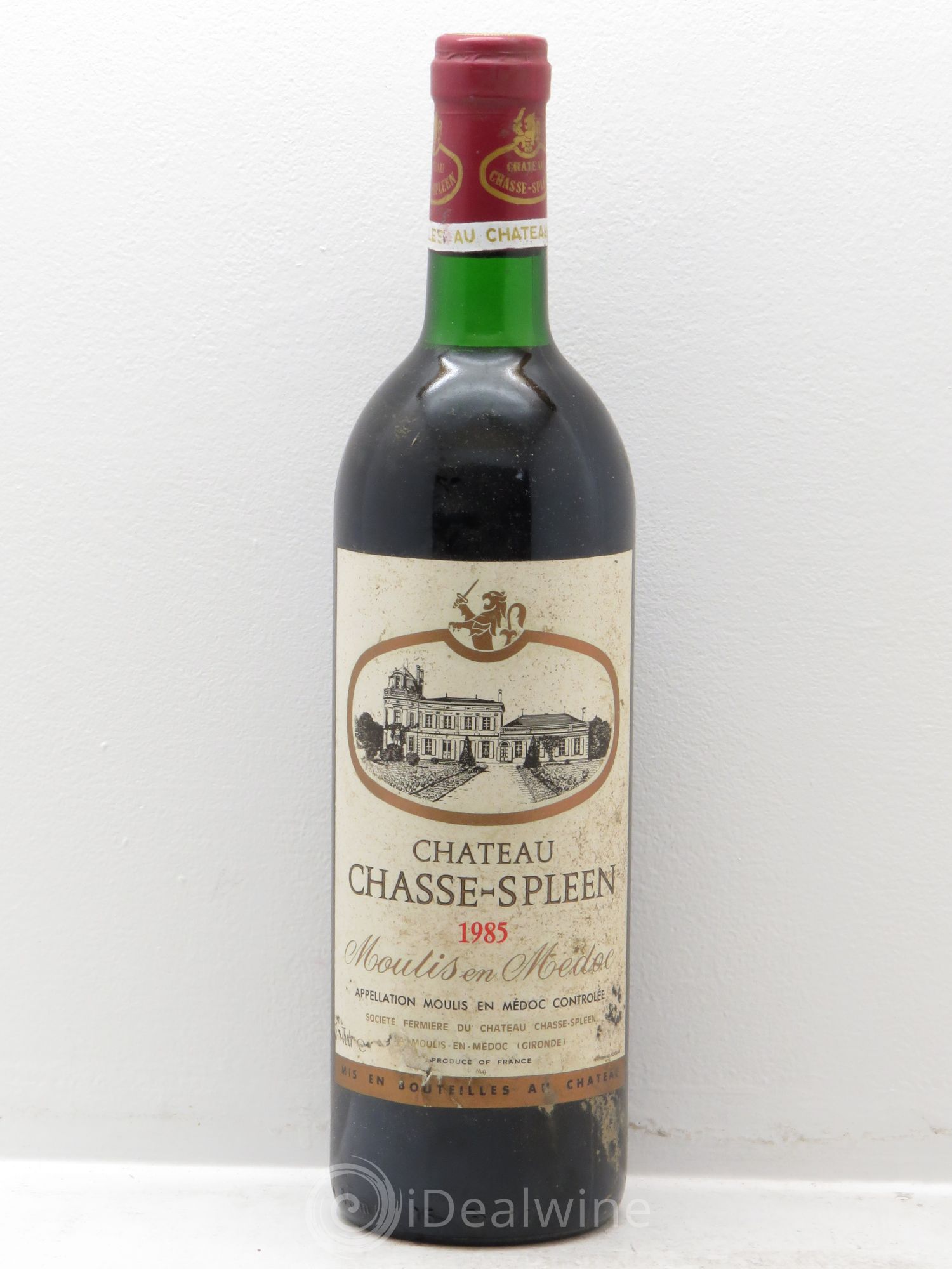 Château Chasse Spleen 1985 - Lot de 1 bouteille - 0