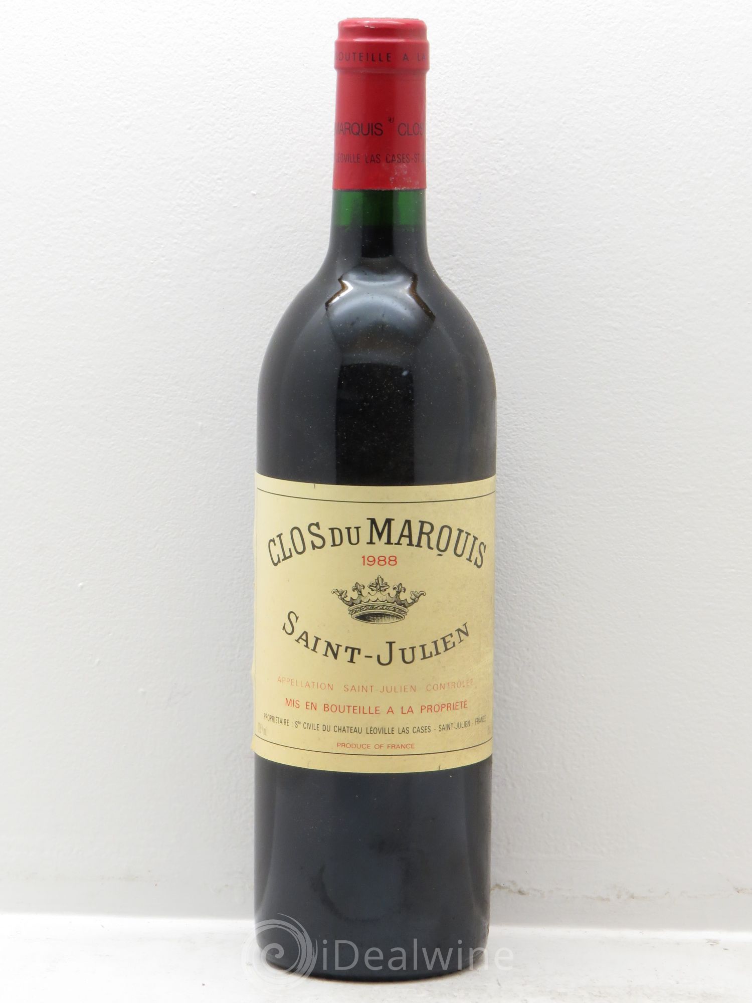 Clos du Marquis 1988 - Lot de 1 bouteille - 0
