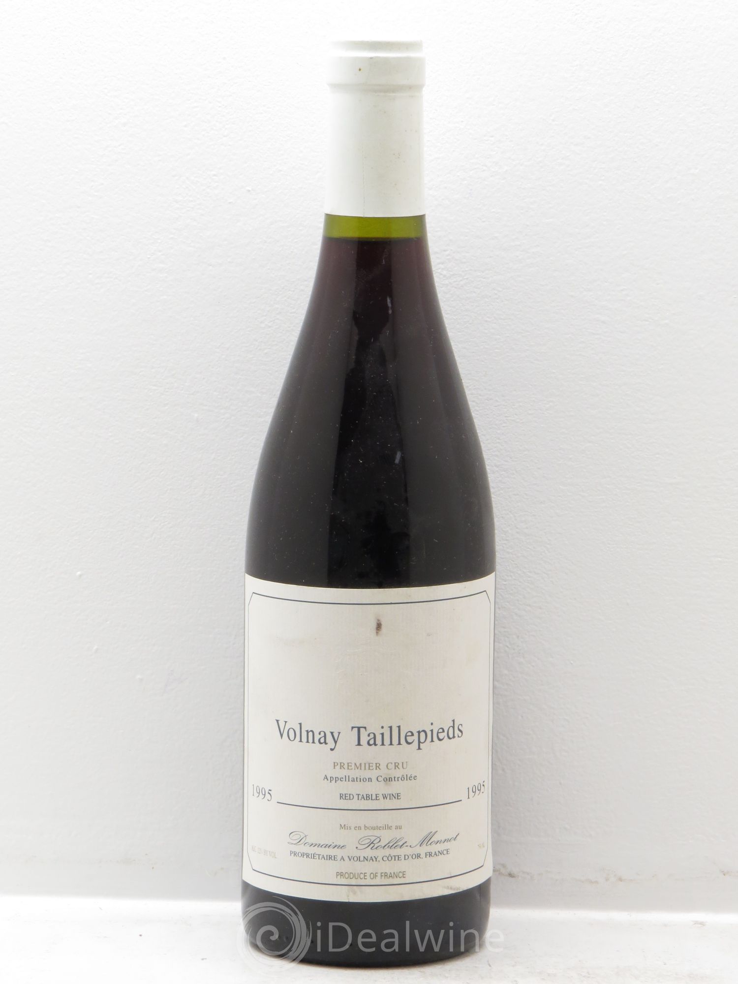 Volnay 1er Cru Domaine Roblet Monnot 1995 - Lot de 1 bouteille - 0
