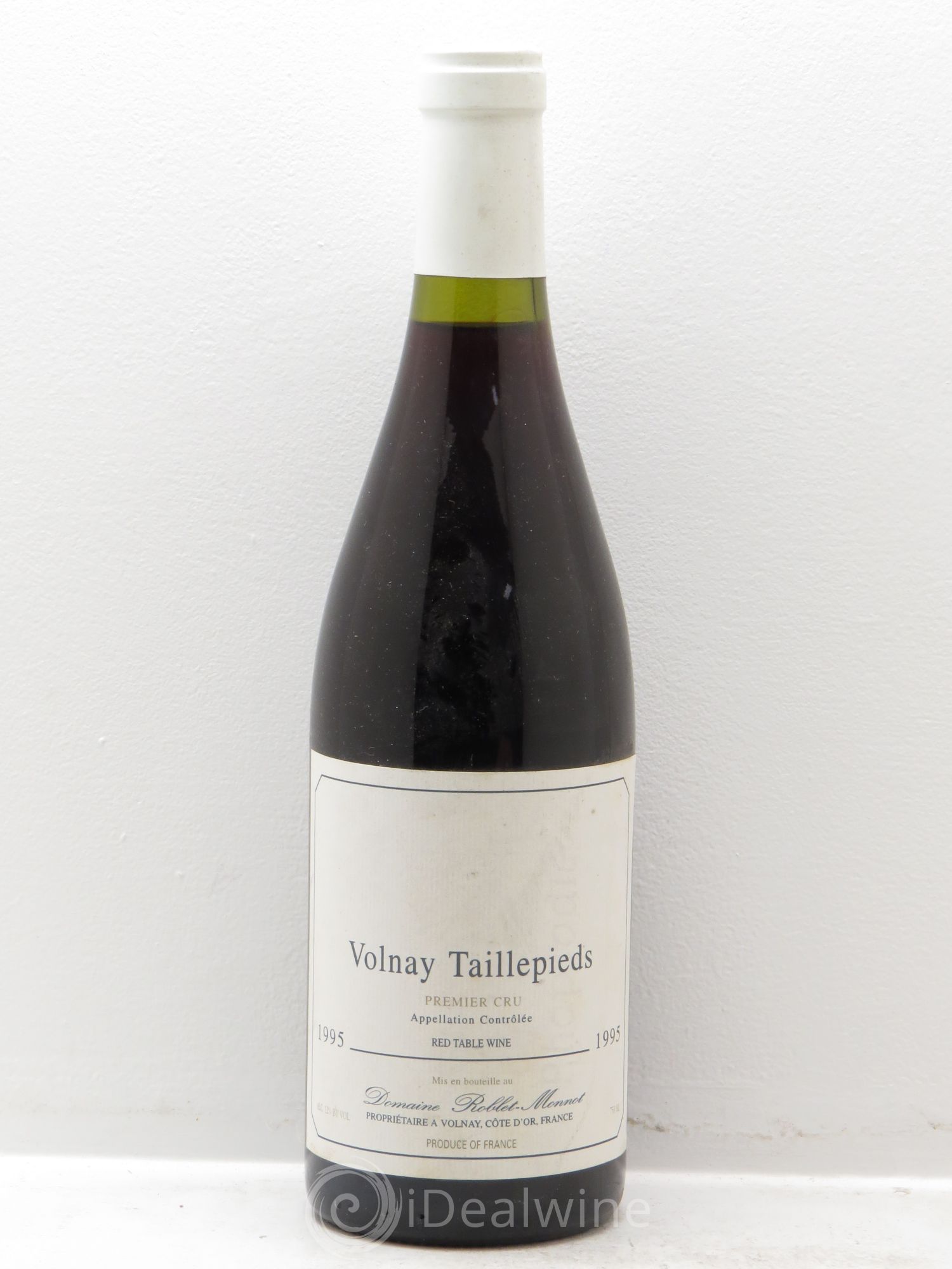 Volnay 1er Cru Domaine Roblet Monnot 1995 - Lot de 1 bouteille - 0