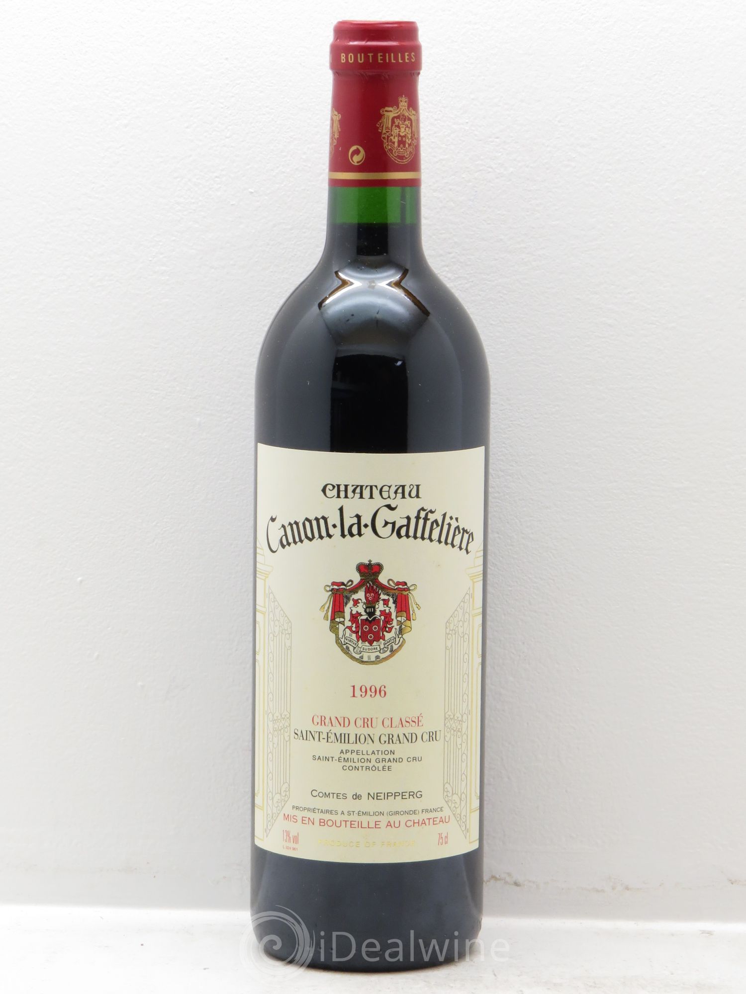 Château Canon la Gaffelière 1er Grand Cru Classé B 1996 - Lot de 1 bouteille - 0
