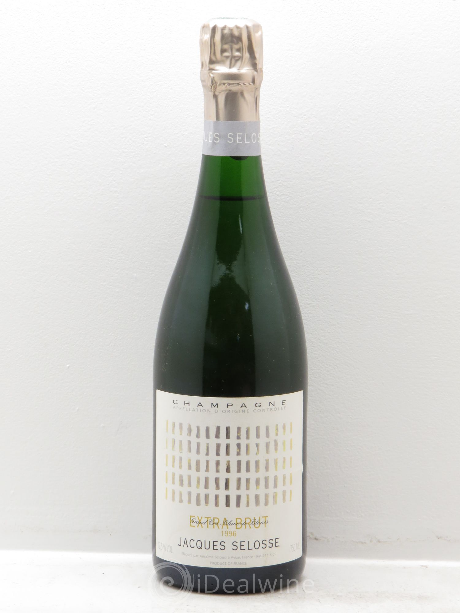 Blanc de Blancs Grand Cru Extra-Brut Jacques Selosse 1996 - Lot de 1 bouteille - 0