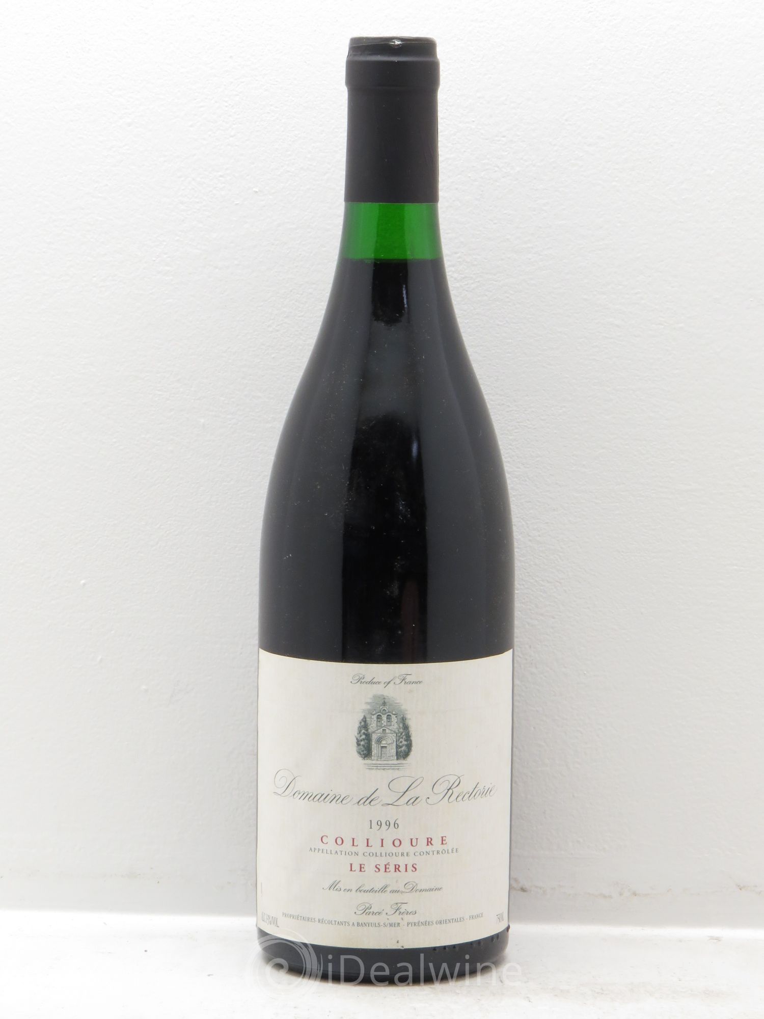 Collioure Domaine de la Rectorie Seris 1996 - Lot de 1 bouteille - 0
