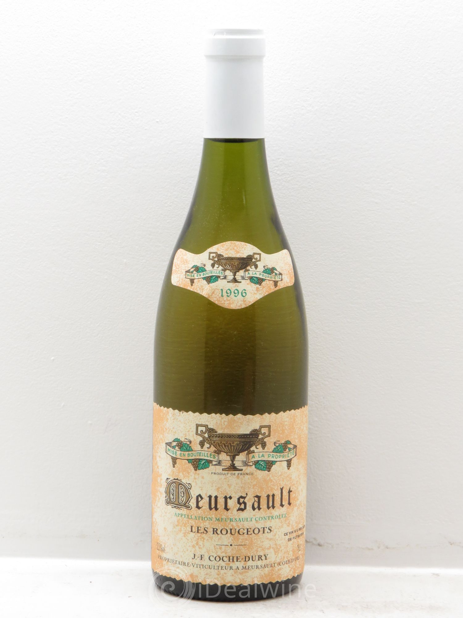 Meursault Les Rougeots Coche Dury (Domaine) 1996 - Lot de 1 bouteille - 0