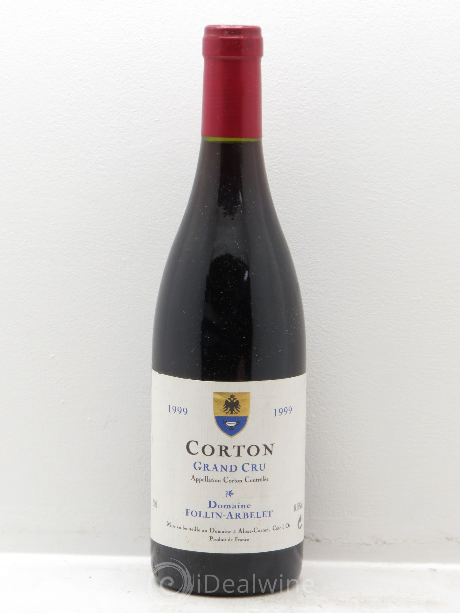 Corton Grand Cru Domaine Follin Arbelet 1999 - Posten von 1 Flasche - 0
