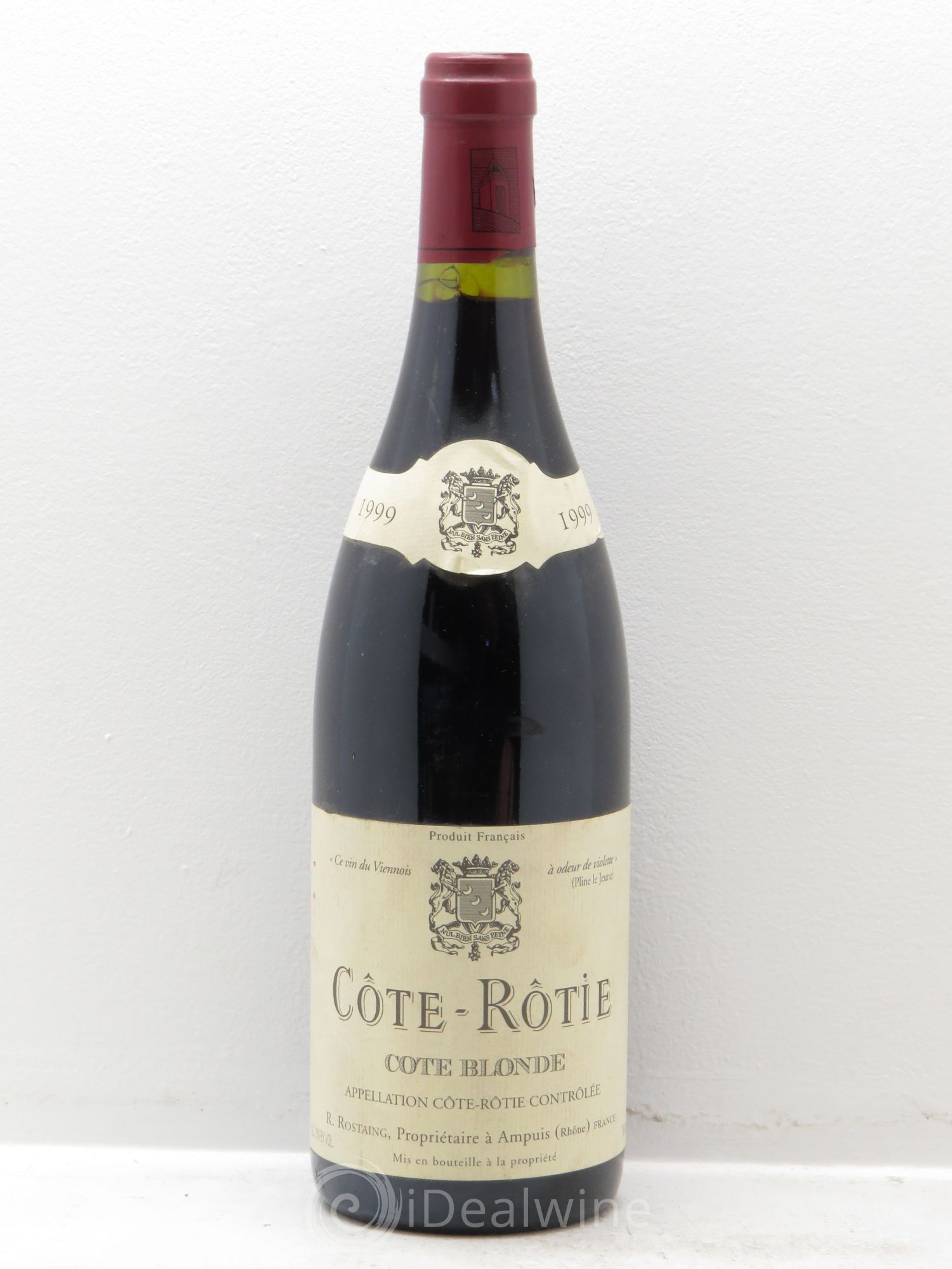Côte-Rôtie Côte Blonde René Rostaing 1999 - Lot de 1 bouteille - 0