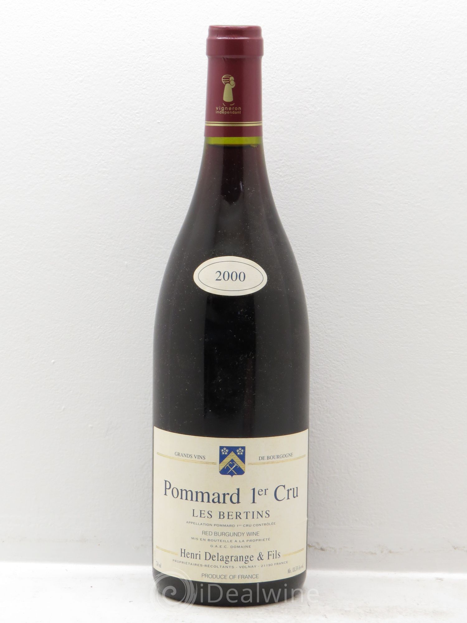 Pommard 1er Cru Domaine Delagrange 2000 - Lot de 1 bouteille - 0