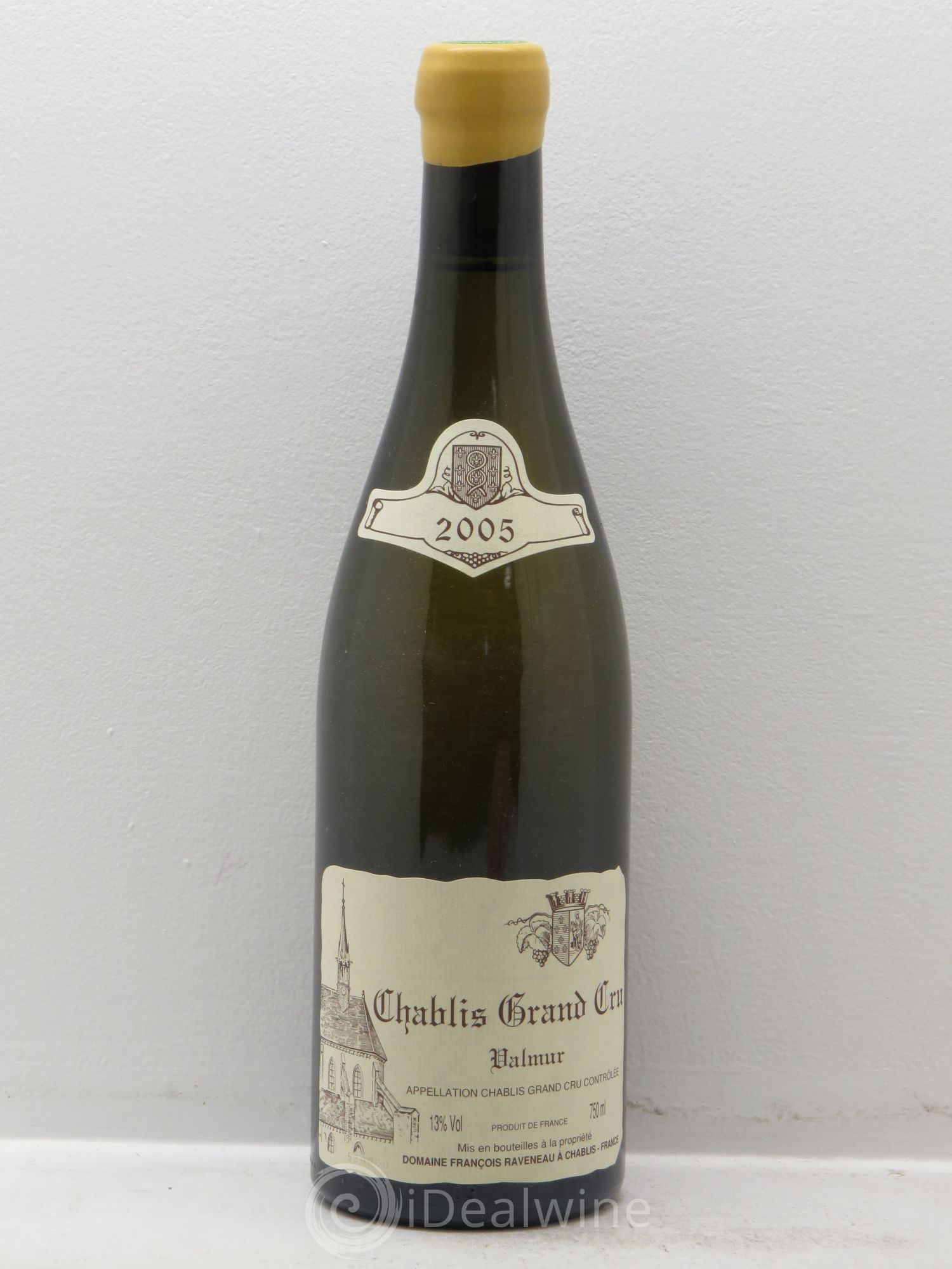 Chablis Grand Cru Valmur Raveneau (Domaine) 2005 - Lot de 1 bouteille - 0