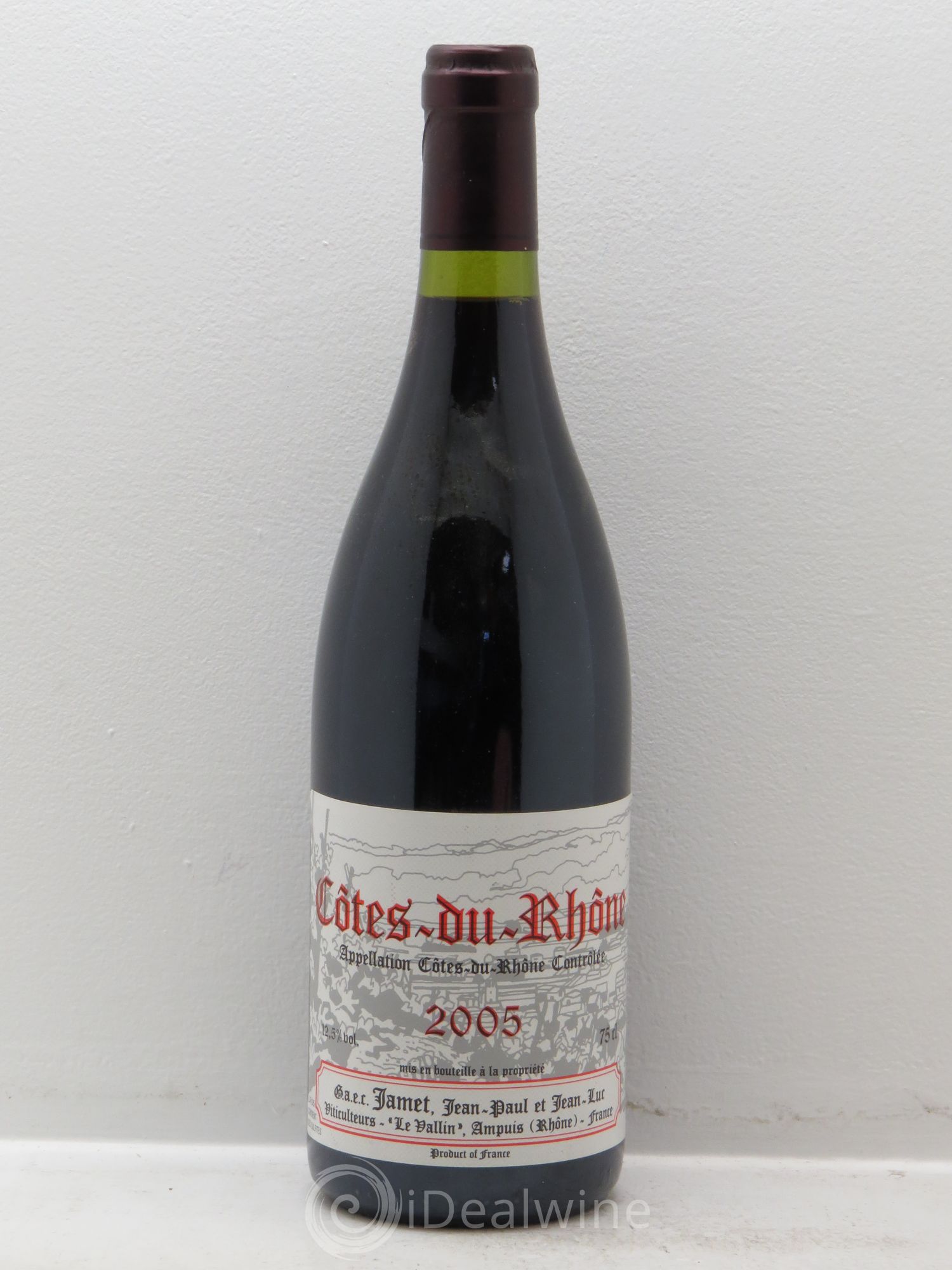 Côtes-du-Rhône Jamet 2005 - Lot de 1 bouteille - 0