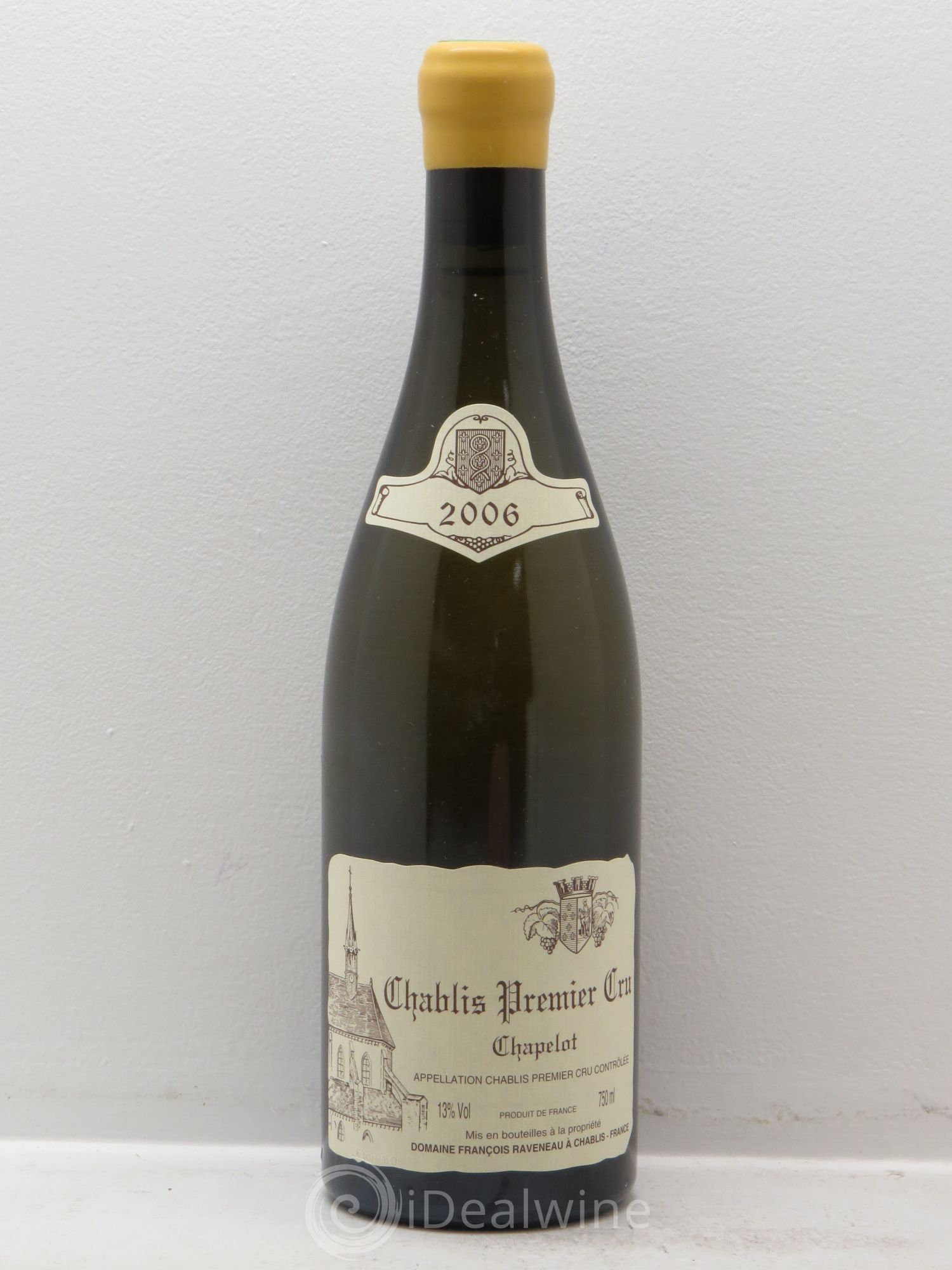 Chablis 1er Cru Chapelot Raveneau (Domaine) 2006 - Lot de 1 bouteille - 0