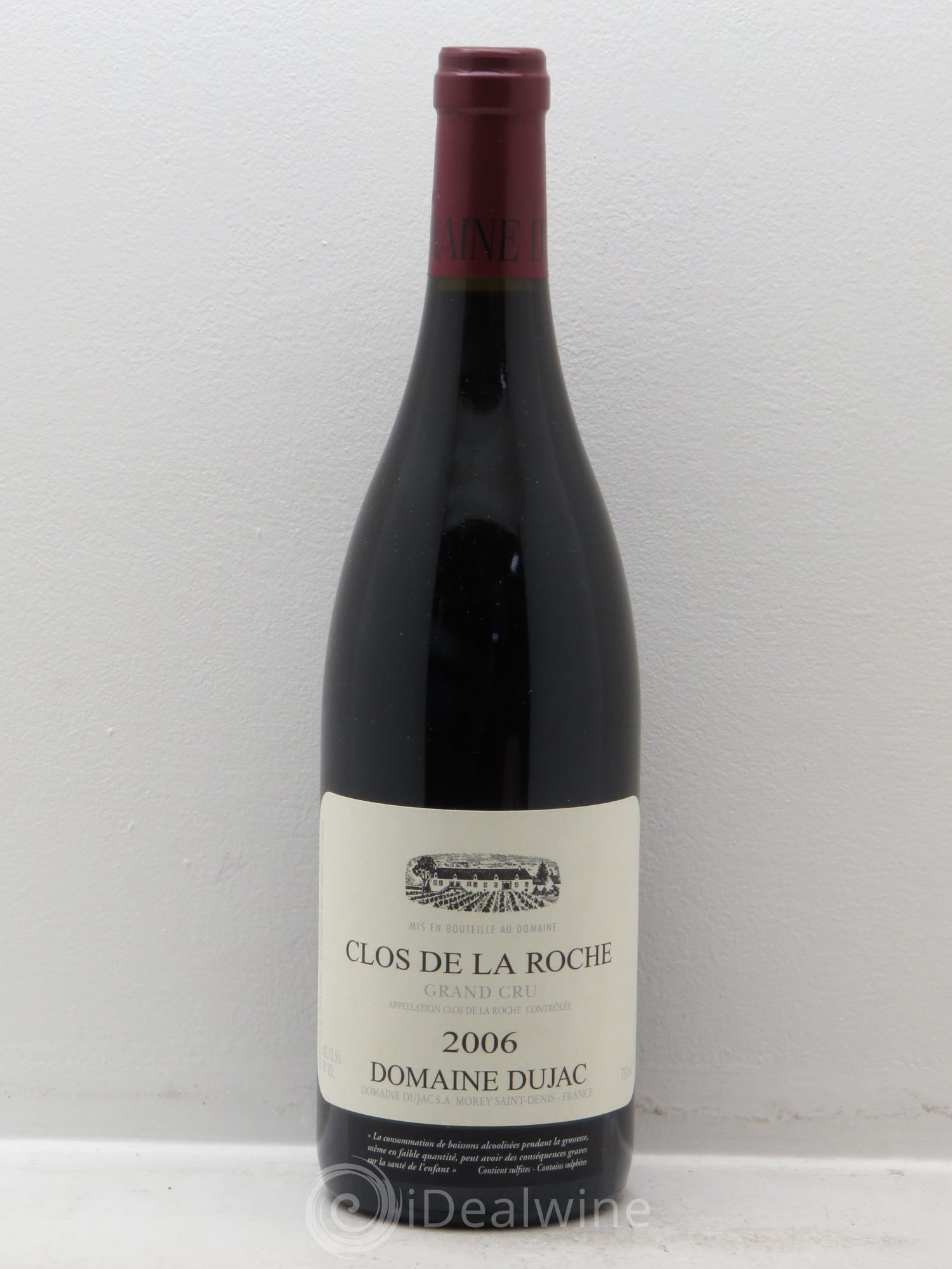 Clos de la Roche Grand Cru Dujac (Domaine) 2006 - Lot de 1 bouteille - 0