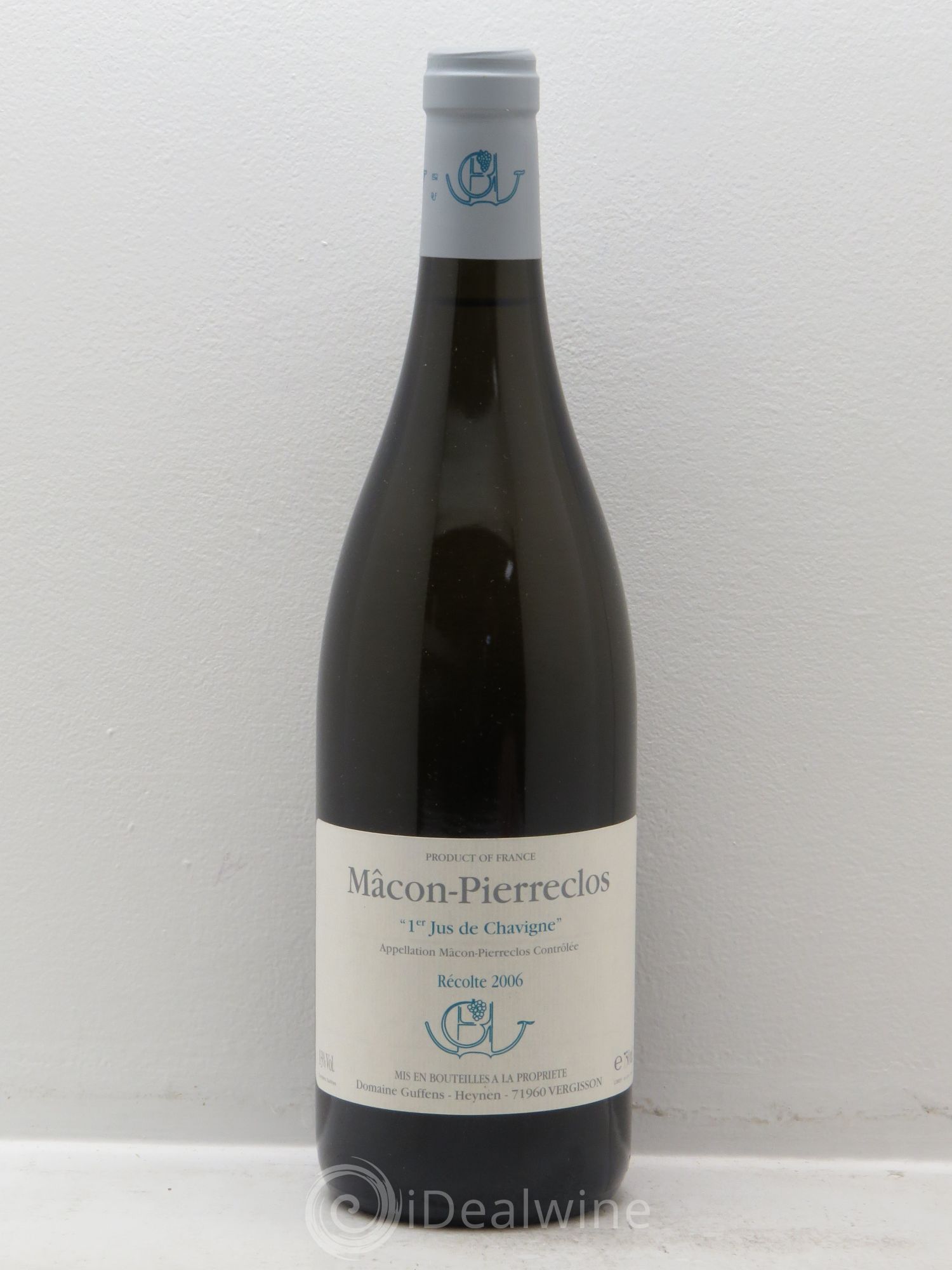 Mâcon Pierreclos 1er jus de Chavigne Guffens Heynen 2006 - Posten von 1 Flasche - 0