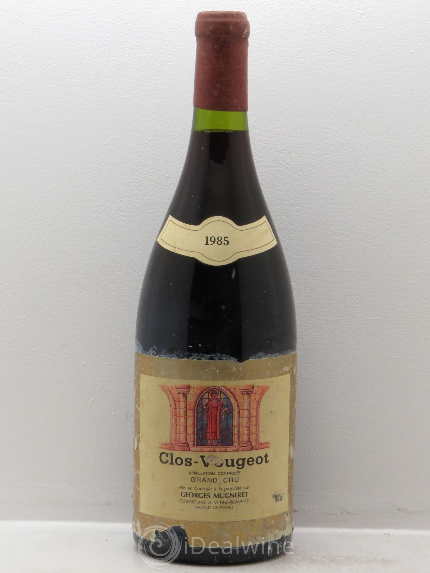 Clos de Vougeot Grand Cru Georges Mugneret-Gibourg (Domaine) 1985 - Lot de 1 magnum - 0