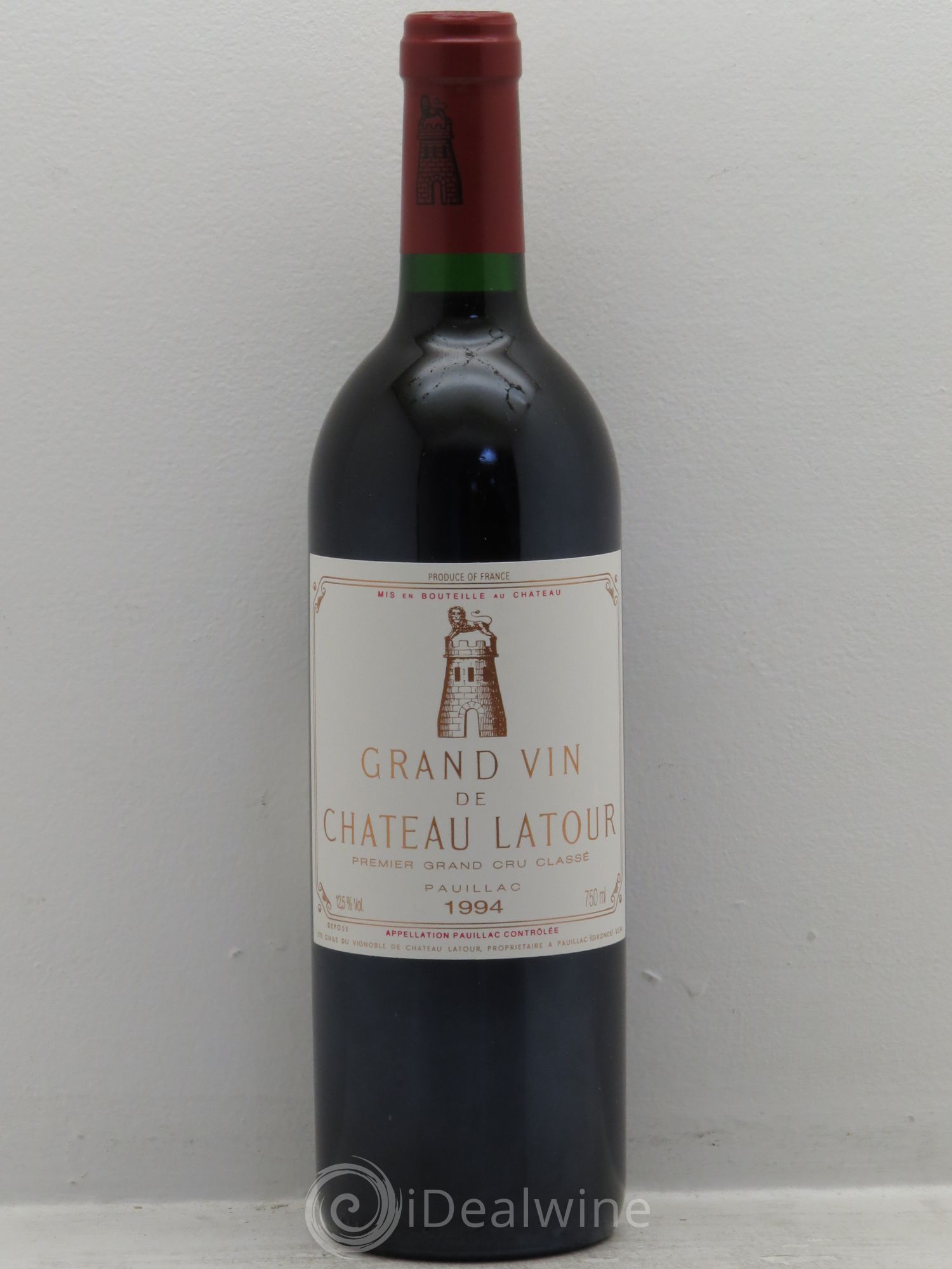 Château Latour 1er Grand Cru Classé 1994 - Lot de 1 bouteille - 0