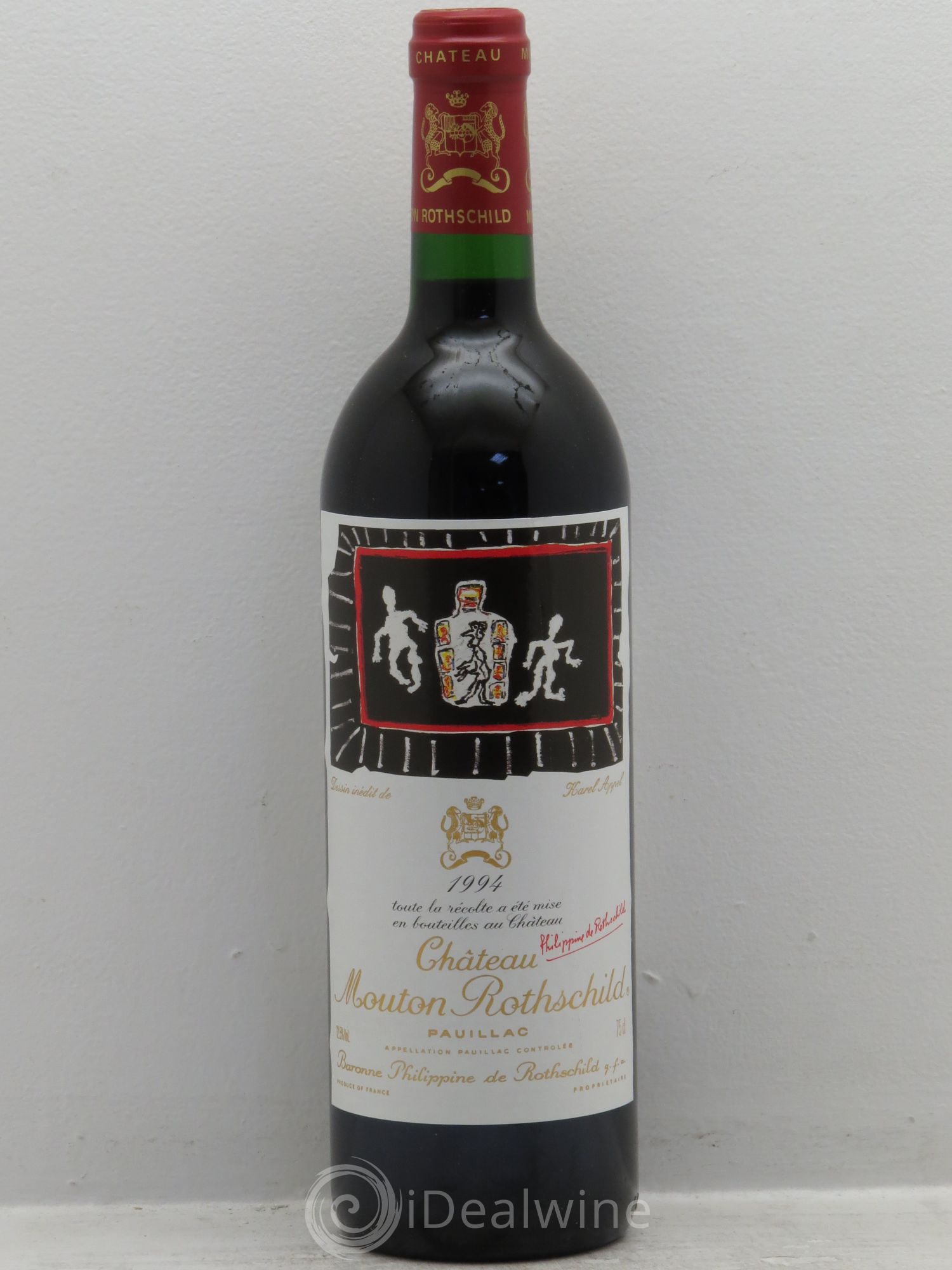 Château Mouton Rothschild 1er Grand Cru Classé 1994 - Lot de 1 bouteille - 0