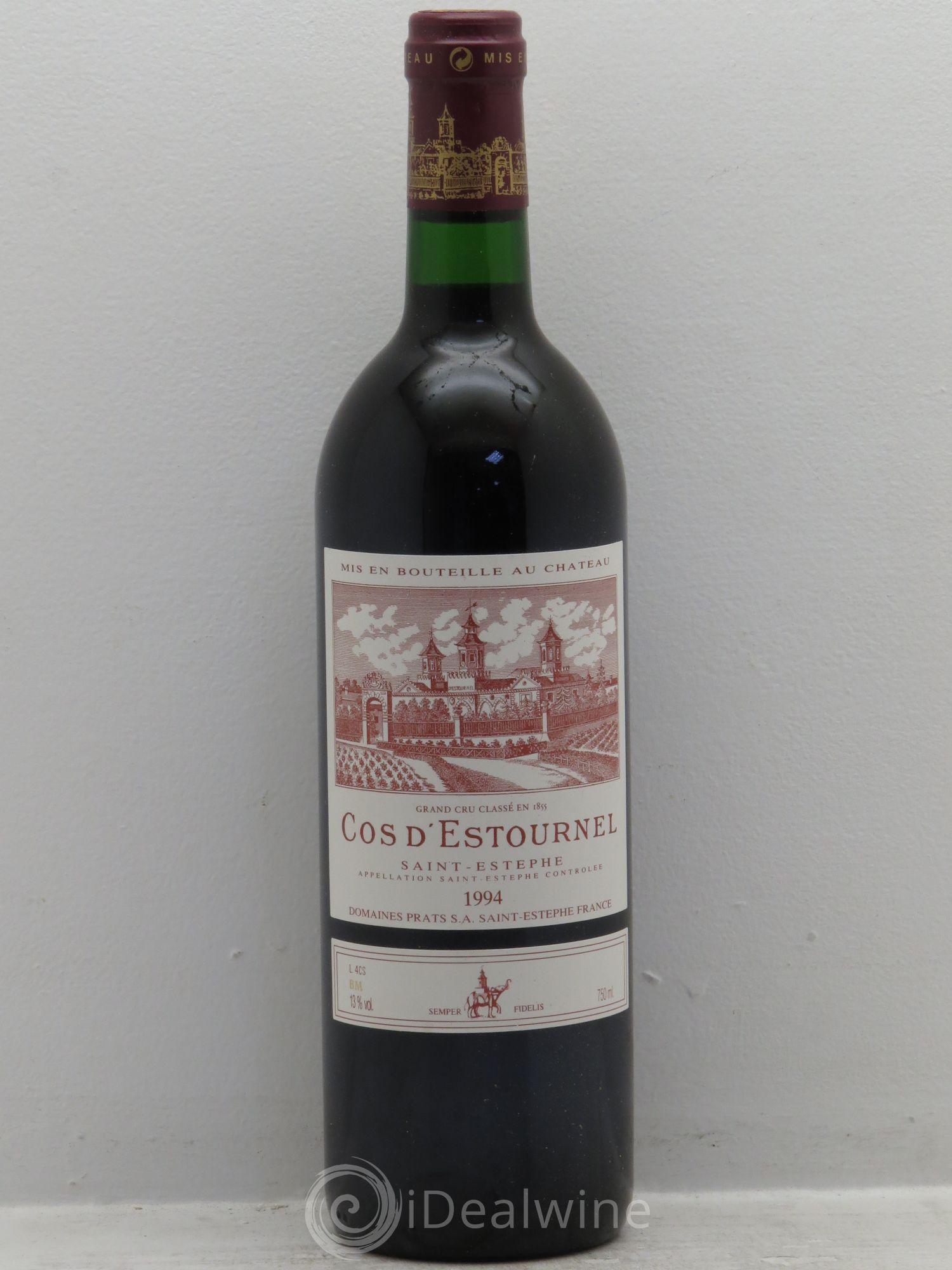 Cos d'Estournel 2ème Grand Cru Classé 1994 - Lot de 1 bouteille - 0