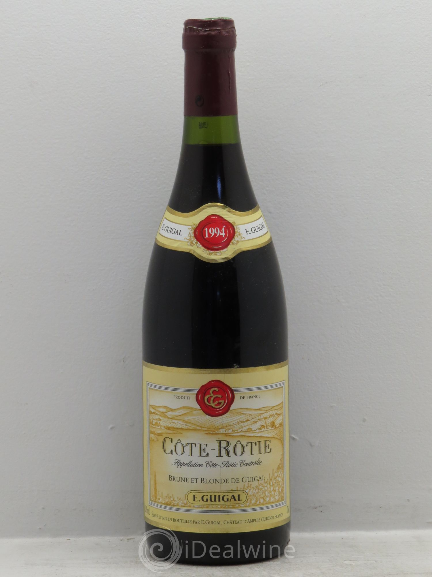 Côte-Rôtie Côtes Brune et Blonde Guigal 1994 - Lot de 1 bouteille - 0