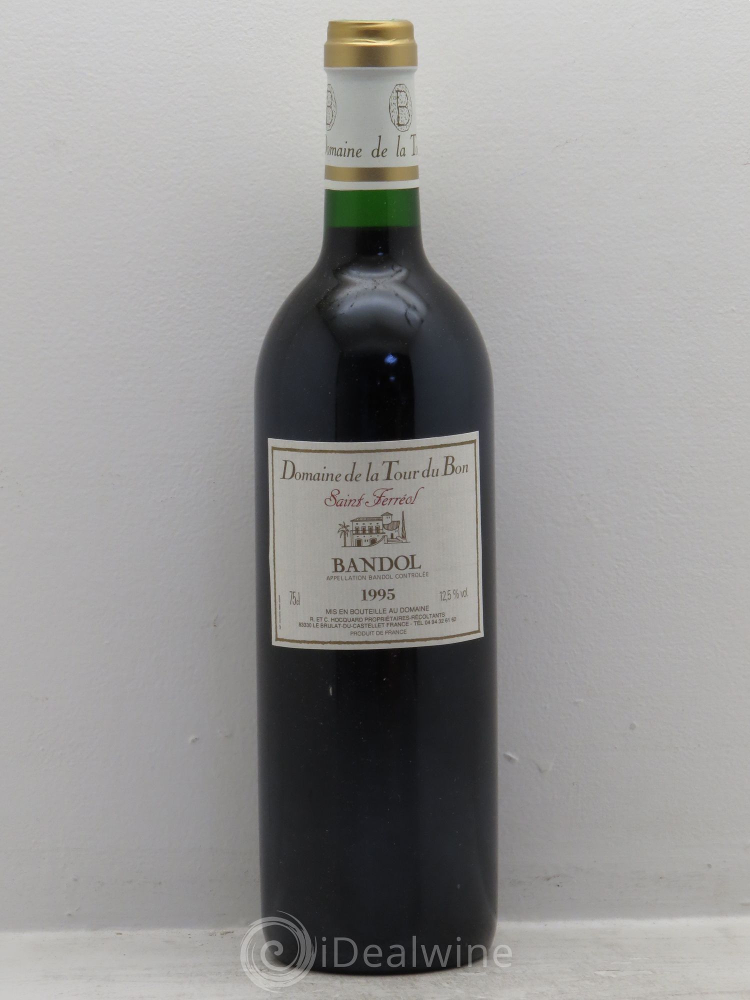 Bandol La Tour du Bon Saint Ferréol Agnès Henry 1995 - Lot de 1 bouteille - 0