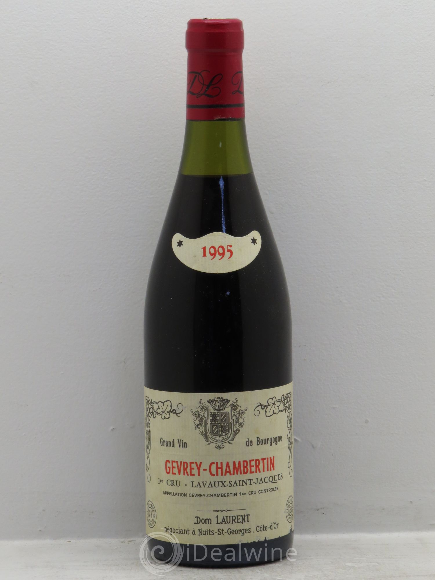 Gevrey-Chambertin 1er Cru Lavaux Saint Jacques Vieilles Vignes Dominique Laurent 1995 - Lot de 1 bouteille - 0