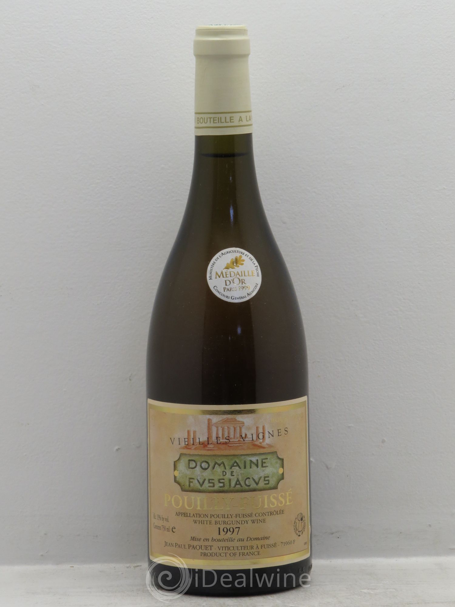 Pouilly-Fuissé Domaine de Fussiacus Vieilles vignes 1997 - Posten von 1 Flasche - 0