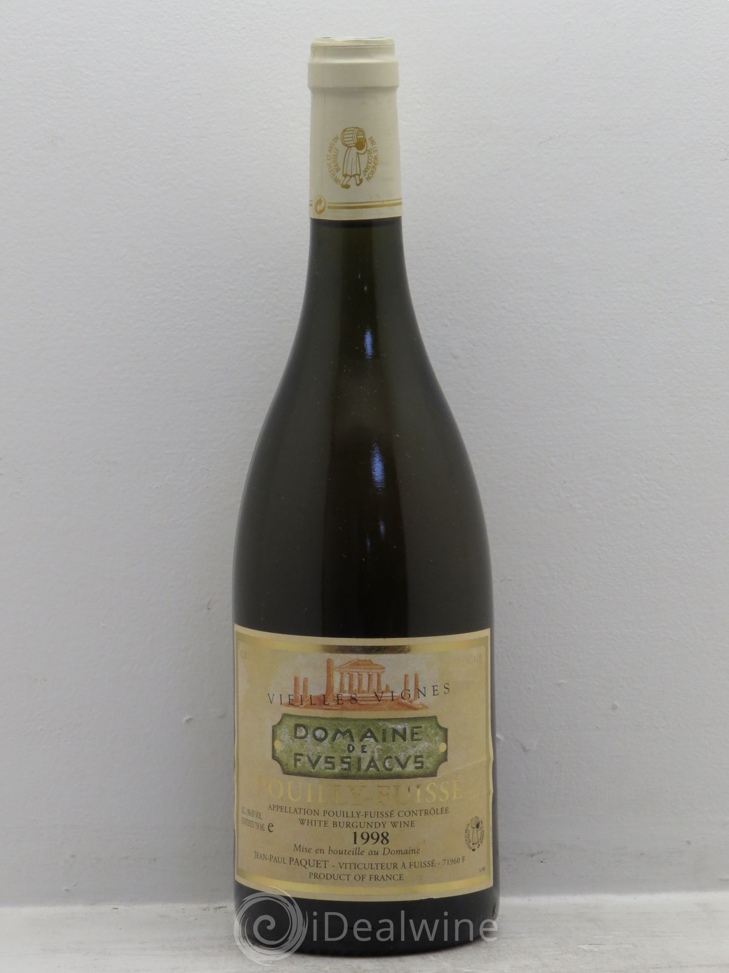 Pouilly-Fuissé Domaine de Fussiacus Vieilles vignes 1998 - Posten von 1 Flasche - 0