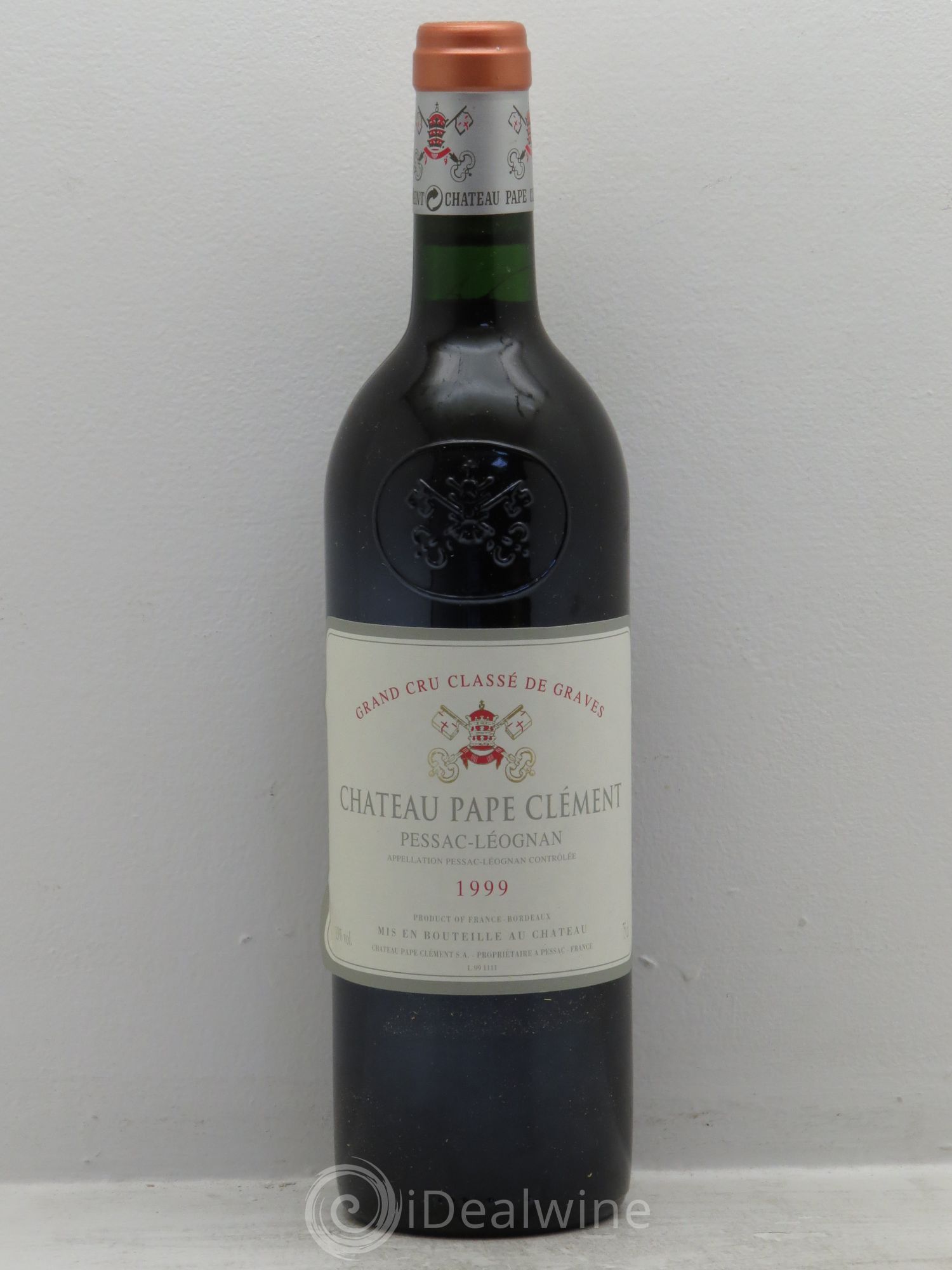 Château Pape Clément Cru Classé de Graves 1999 - Lot de 1 bouteille - 0