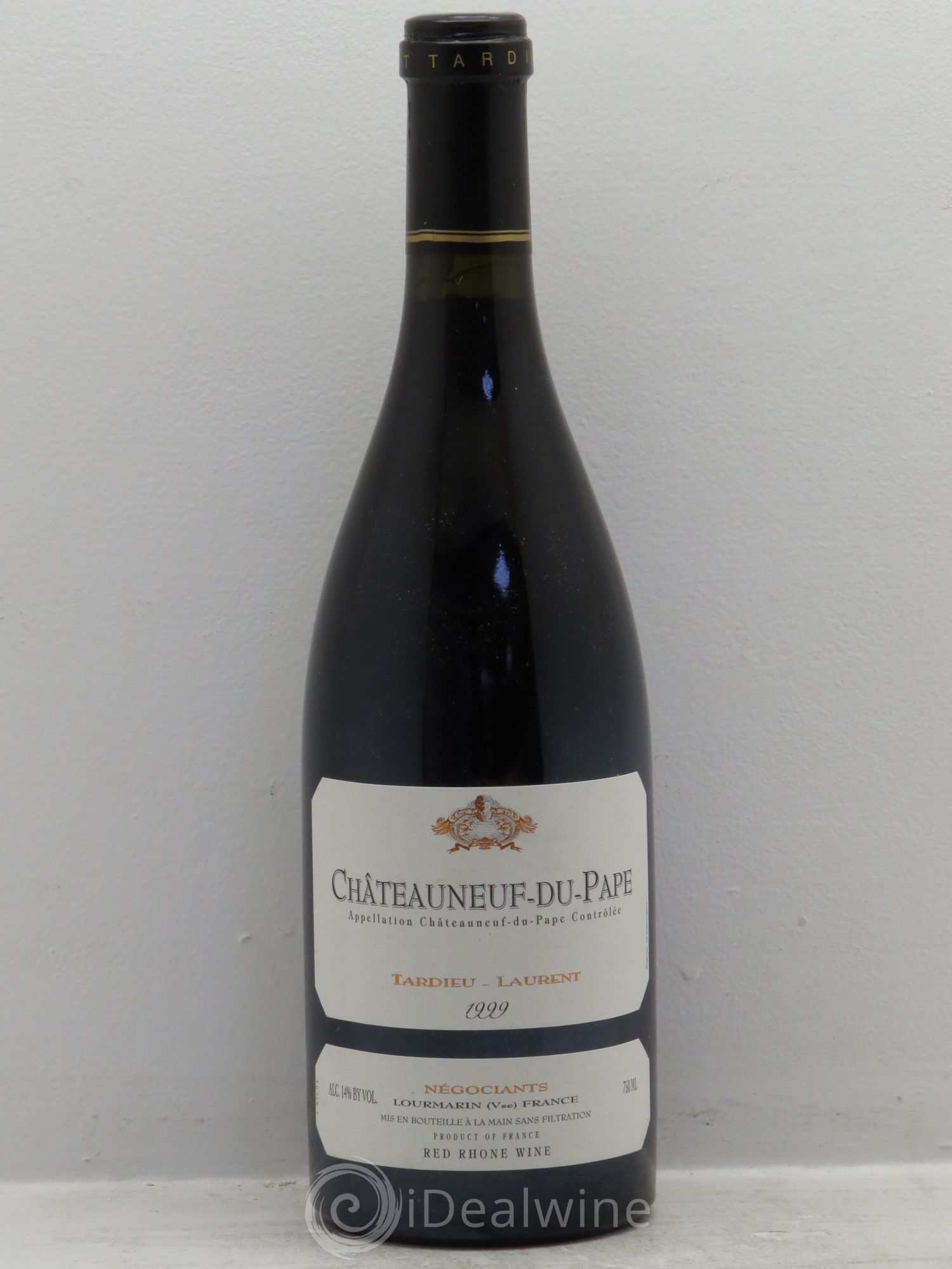 Châteauneuf-du-Pape Domaine Tardieu-Laurent Famille Tardieu 1999 - Lot de 1 bouteille - 0