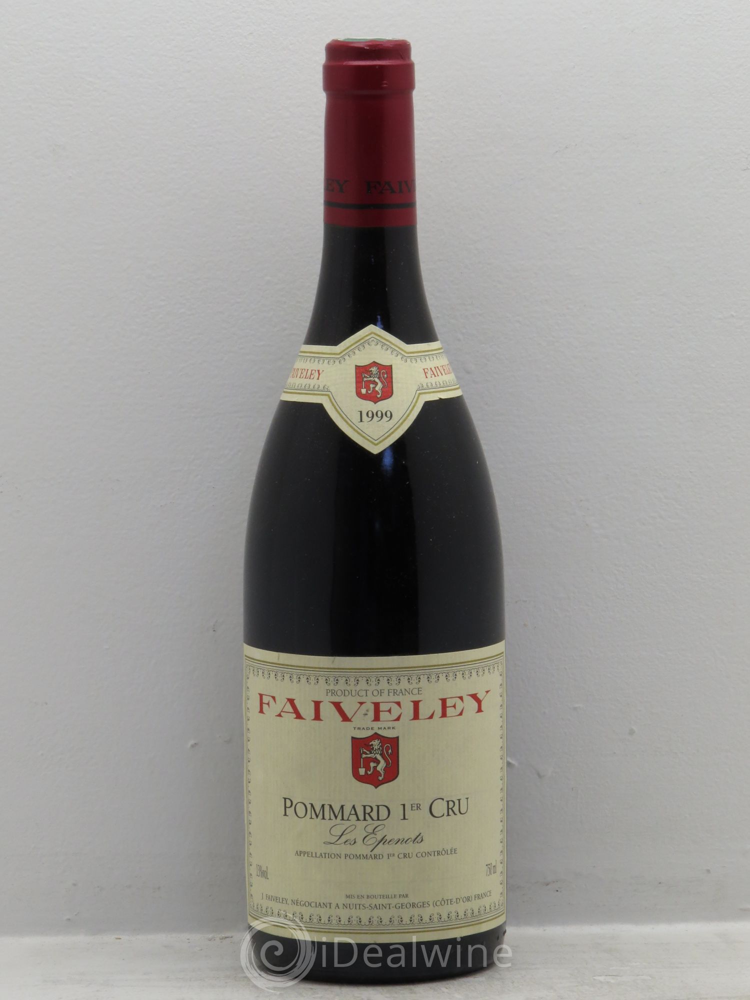 Pommard 1er Cru J.Faiveley 1999 - Lot de 1 bouteille - 0