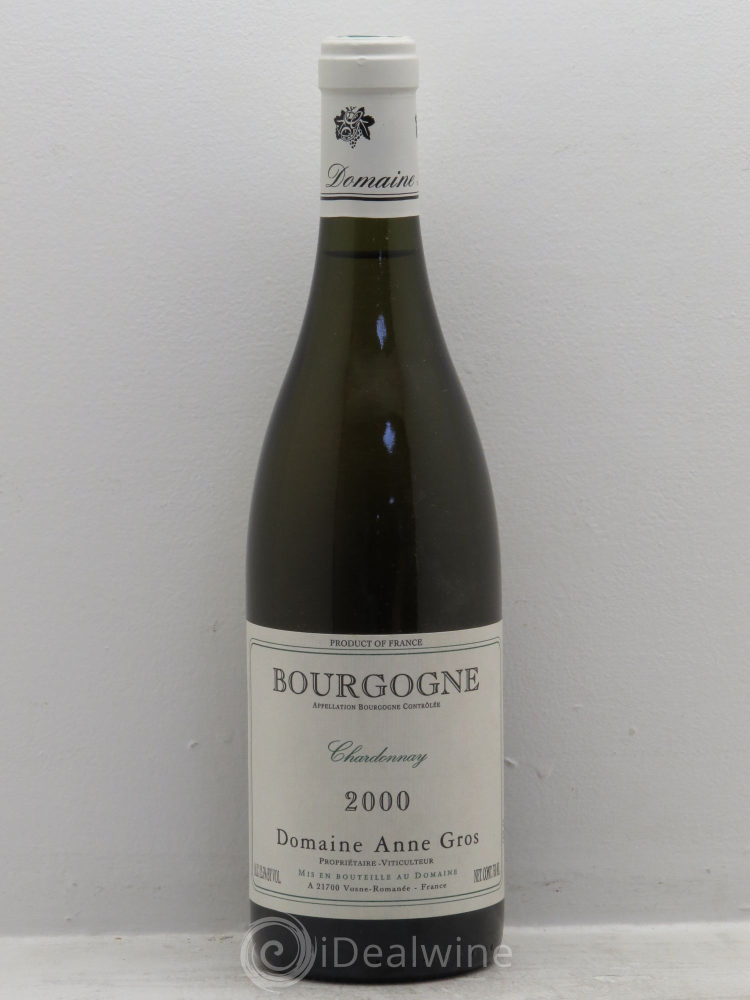 Bourgogne Chardonnay Anne Gros 2000 - Posten von 1 Flasche - 0