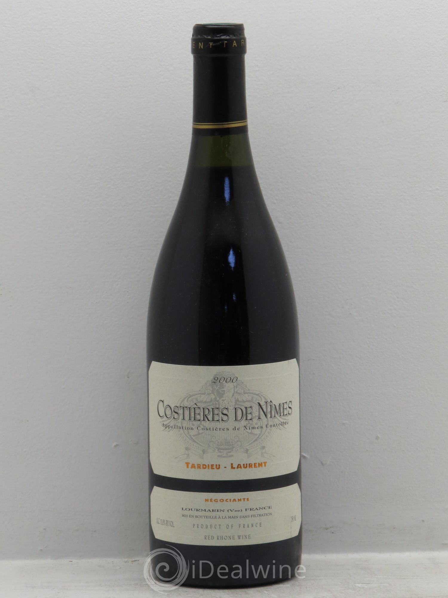 Costières de Nîmes Tardieu Laurent 2000 - Lot de 1 bouteille - 0