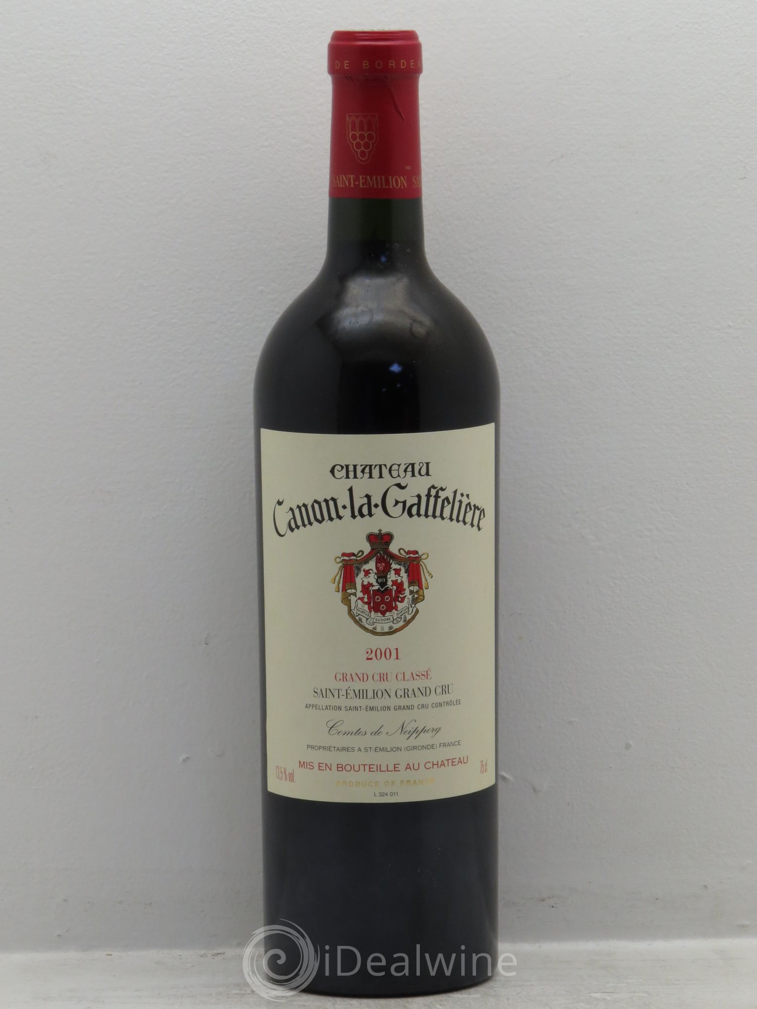 Château Canon la Gaffelière 1er Grand Cru Classé B 2001 - Lot de 1 bouteille - 0