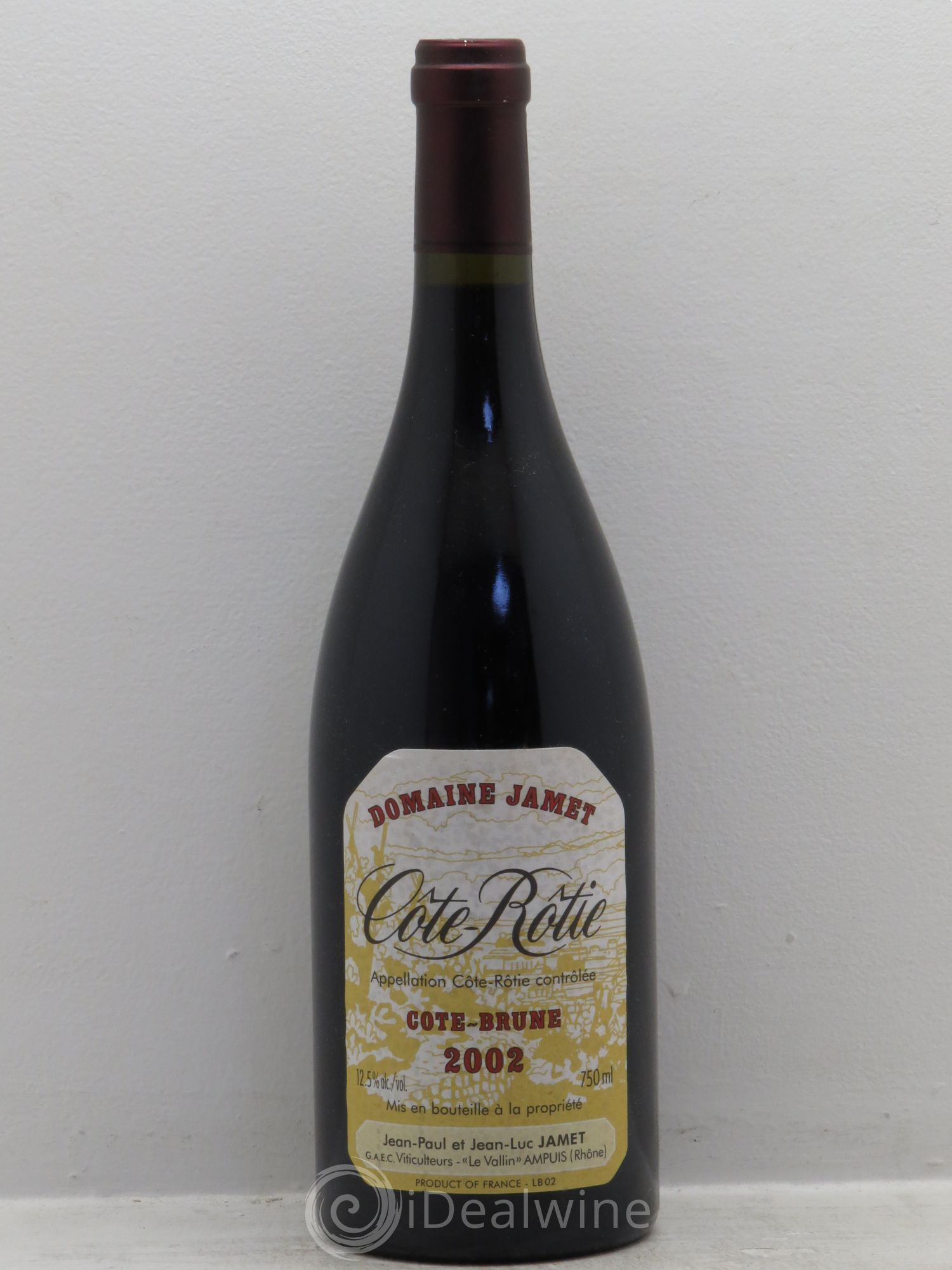 Côte-Rôtie Côte Brune Jamet (Domaine) 2002 - Lot de 1 bouteille - 0