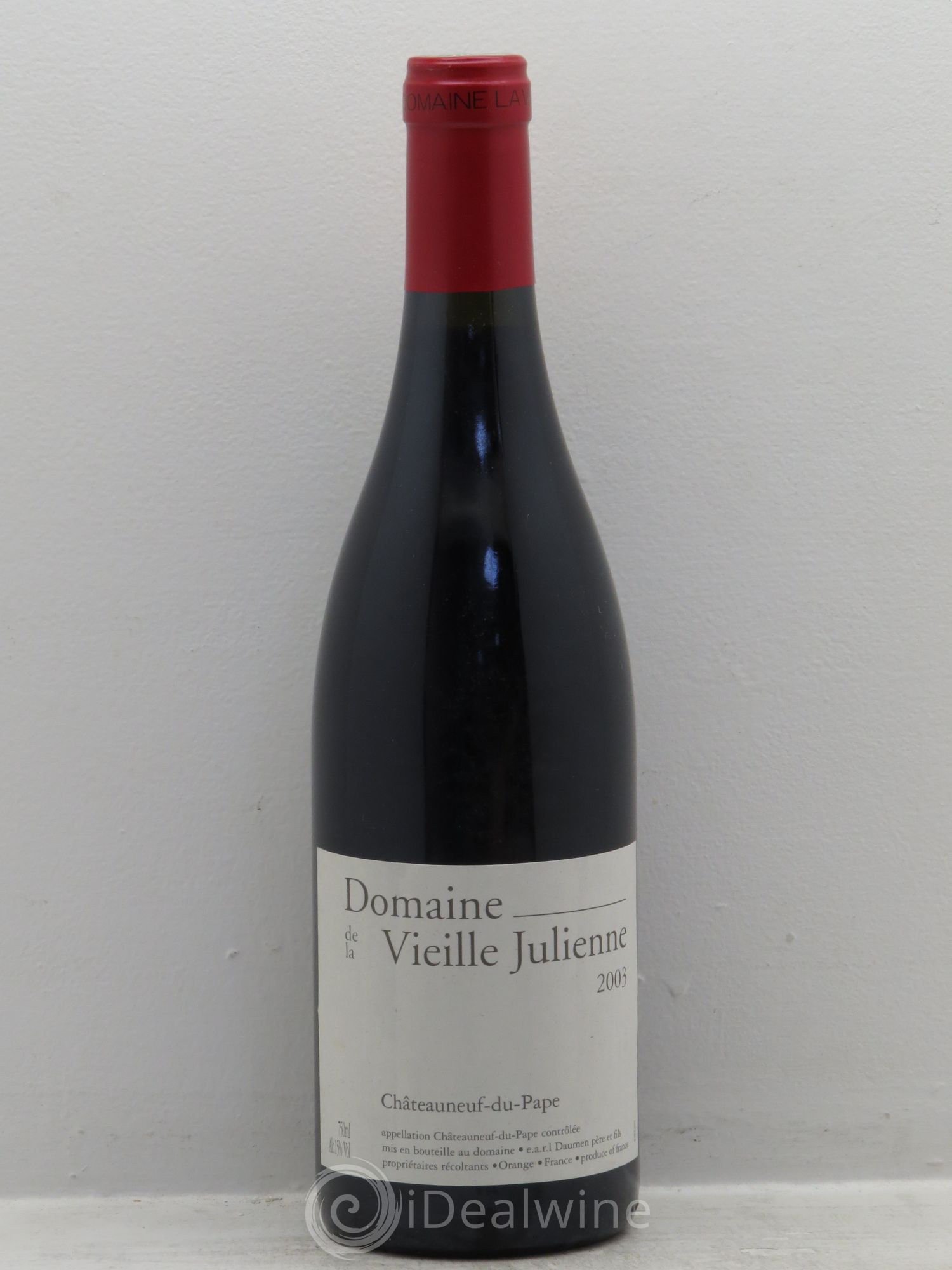 Châteauneuf-du-Pape Vieille Julienne (Domaine de la) Jean-Paul Daumen 2003 - Lot de 1 bouteille - 0