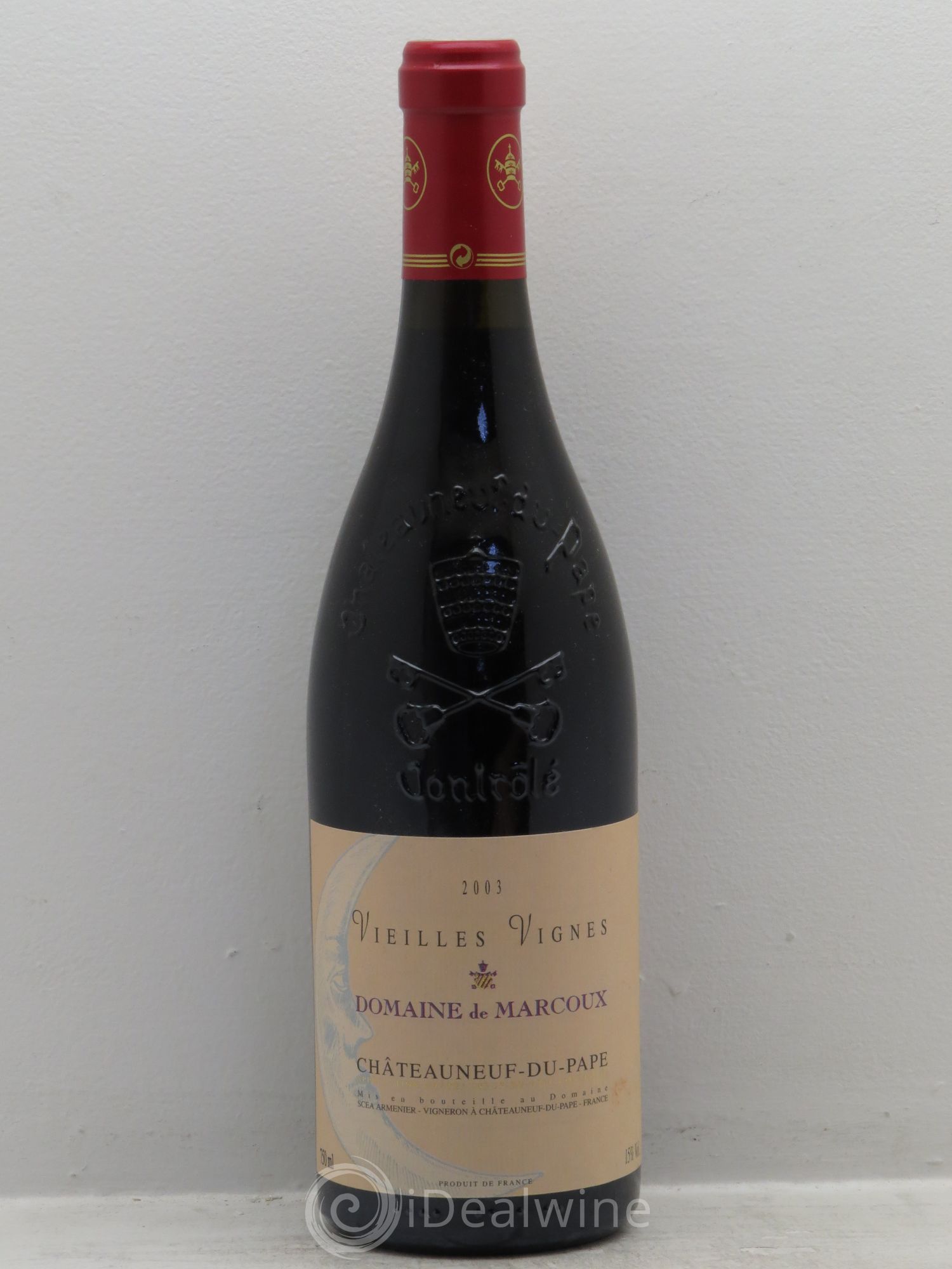 Châteauneuf-du-Pape Vieilles Vignes Marcoux (Domaine de) 2003 - Lot de 1 bouteille - 0
