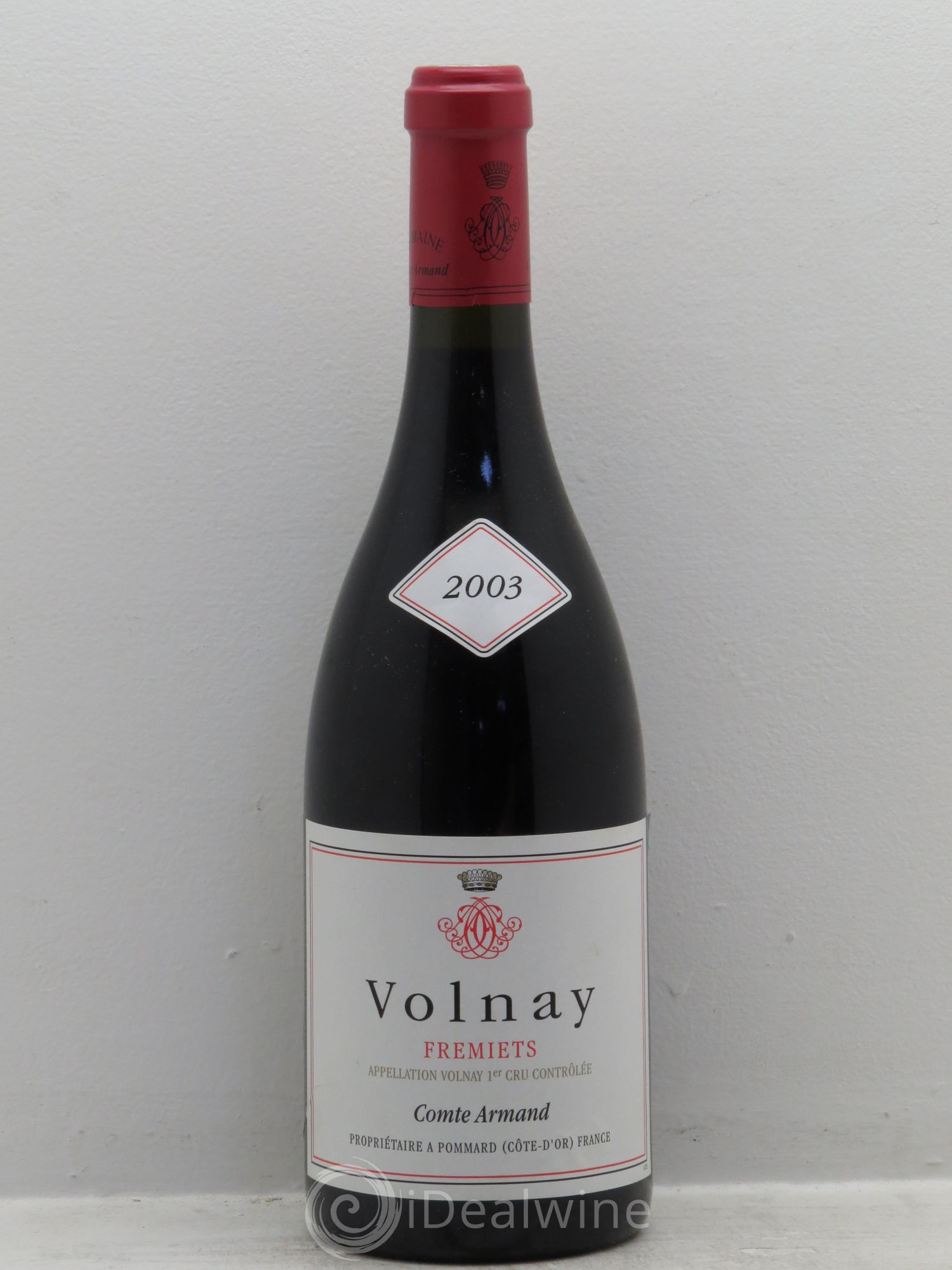 Volnay 1er Cru Les Frémiets Comte Armand 2003 - Lot de 1 bouteille - 0