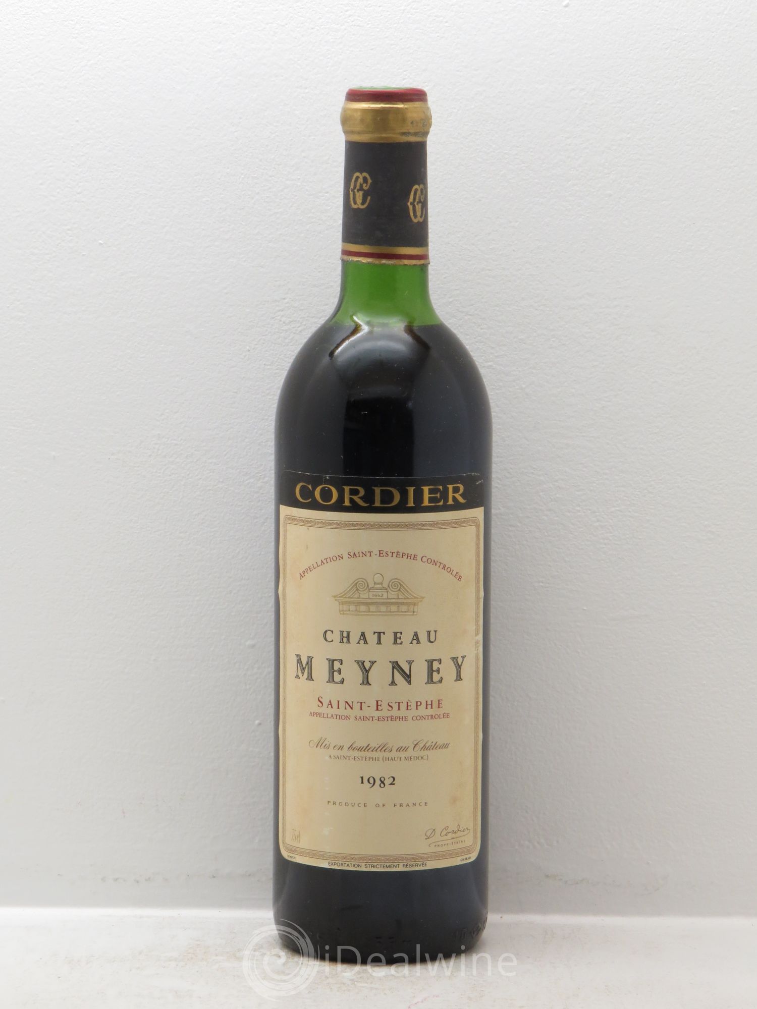 Château Meyney 1982 - Lot de 1 bouteille - 0