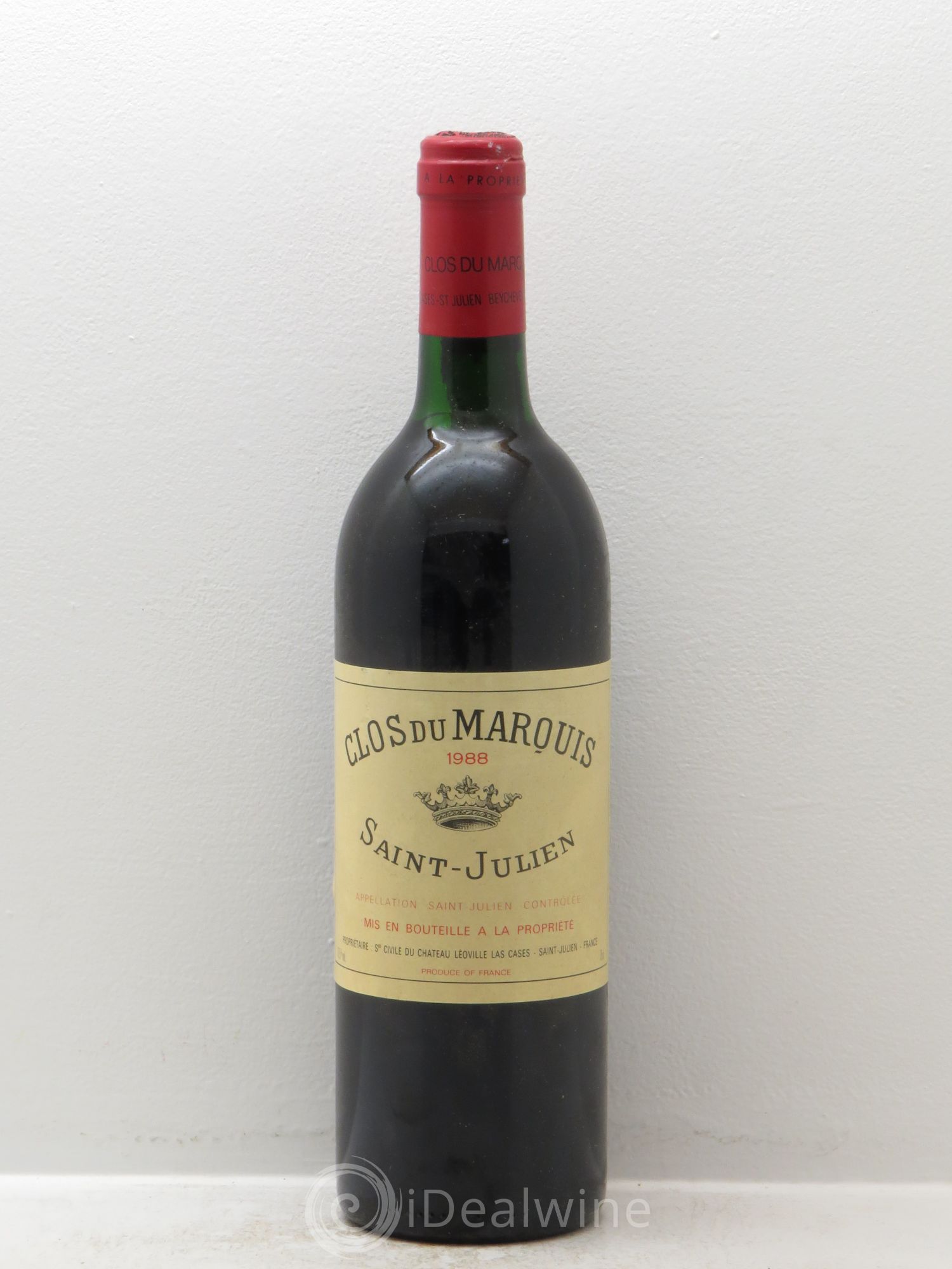 Clos du Marquis 1988 - Lot de 1 bouteille - 0