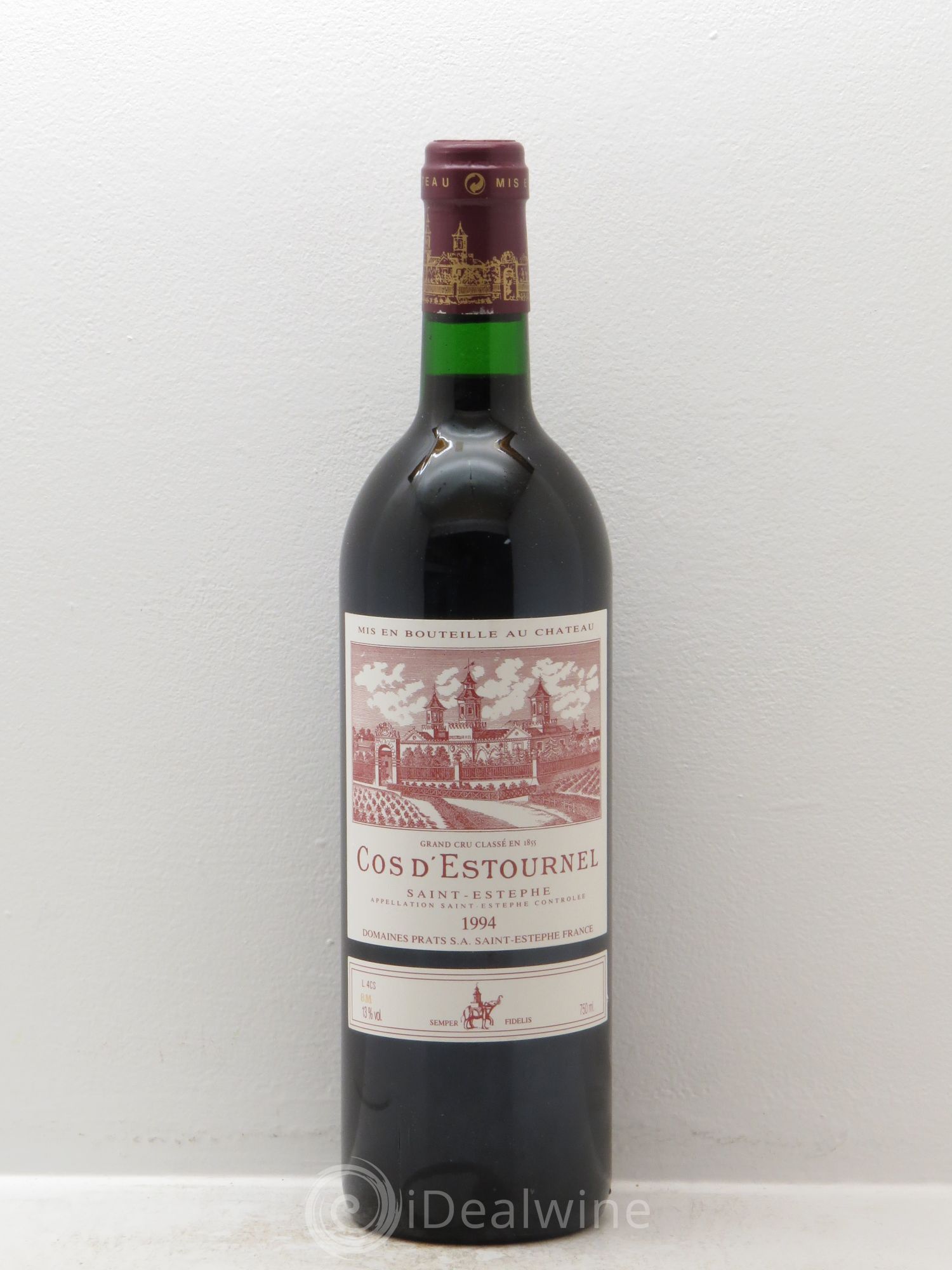 Cos d'Estournel 2ème Grand Cru Classé 1994 - Lot de 1 bouteille - 0