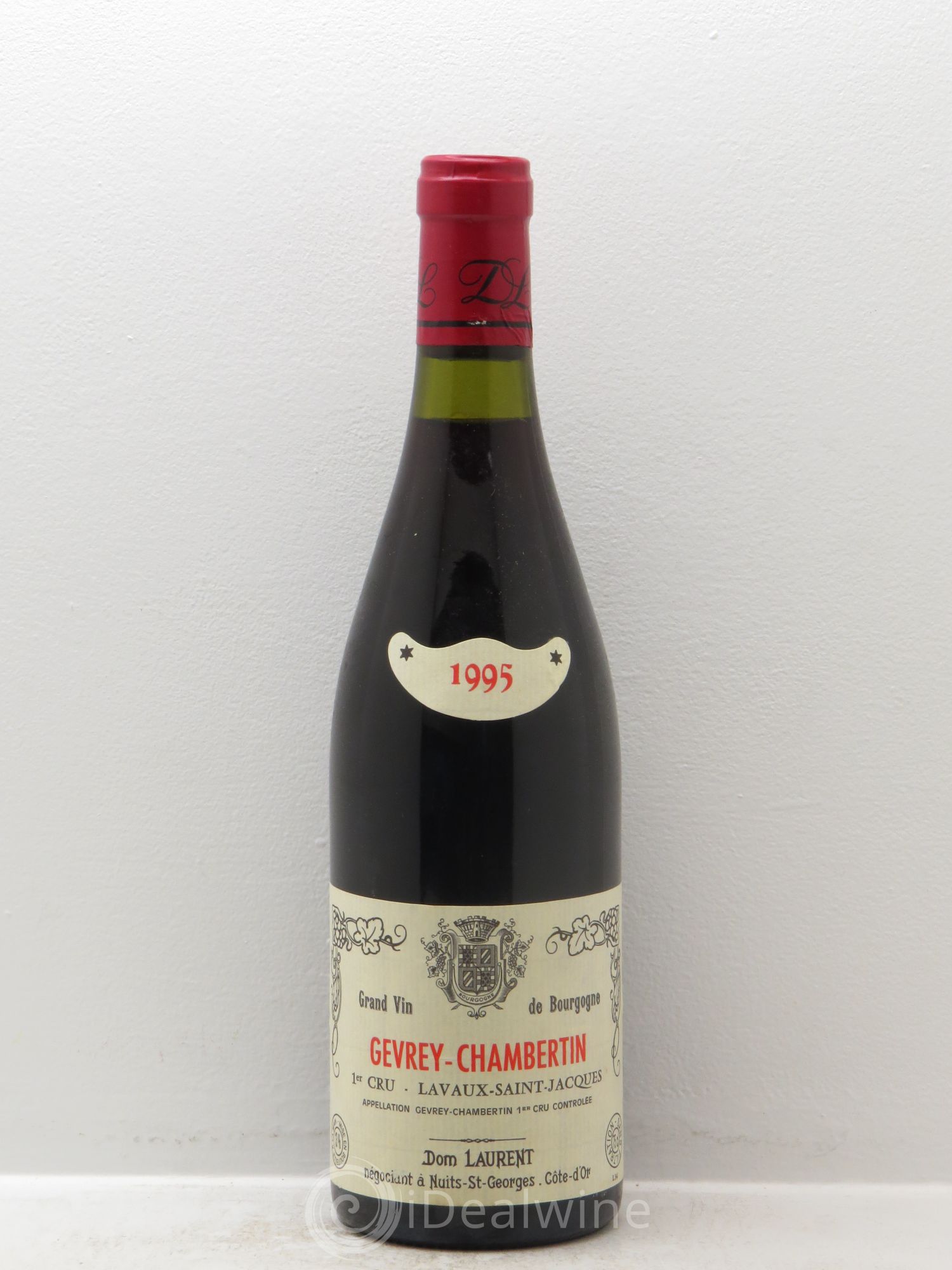 Gevrey-Chambertin 1er Cru Lavaux Saint Jacques Vieilles Vignes Dominique Laurent 1995 - Lot de 1 bouteille - 0