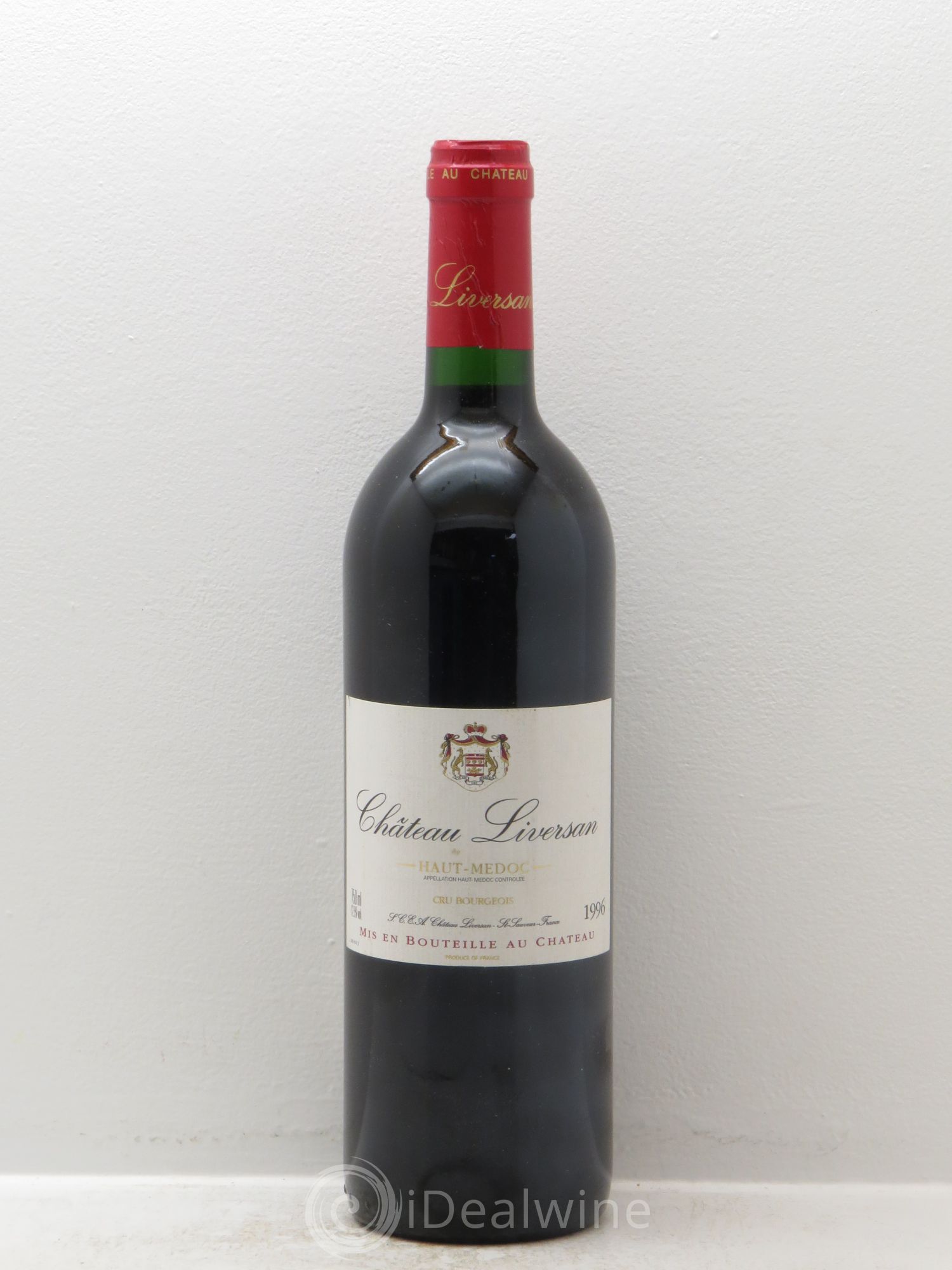 Château Liversan Cru Bourgeois 1996 - Lot de 1 bouteille - 0