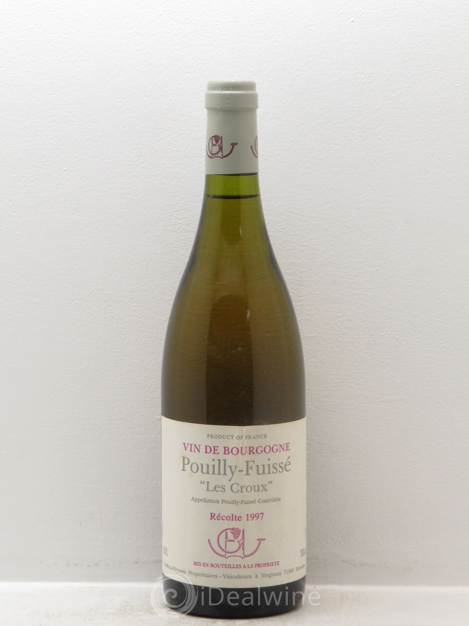 Pouilly-Fuissé Les Croux 1997 - Posten von 1 Flasche - 0