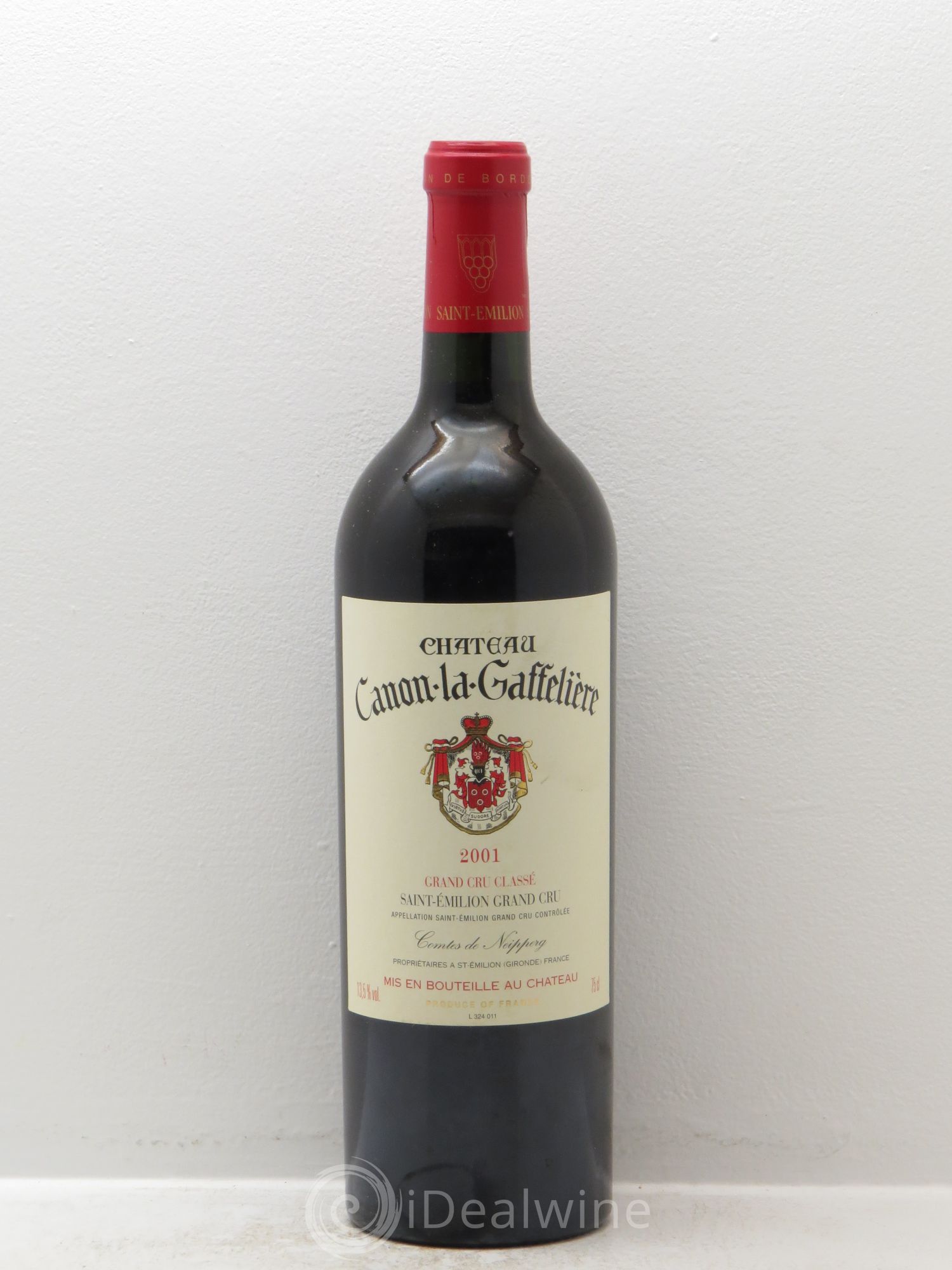 Château Canon la Gaffelière 1er Grand Cru Classé B 2001 - Lot de 1 bouteille - 0