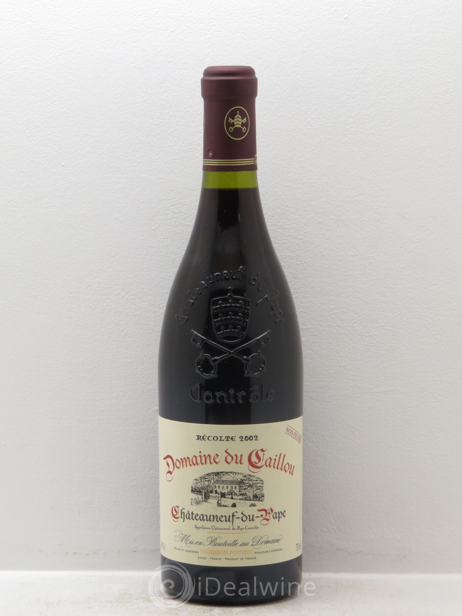 Châteauneuf-du-Pape Domaine Le Clos Du Caillou 2002 - Lot de 1 bouteille - 0
